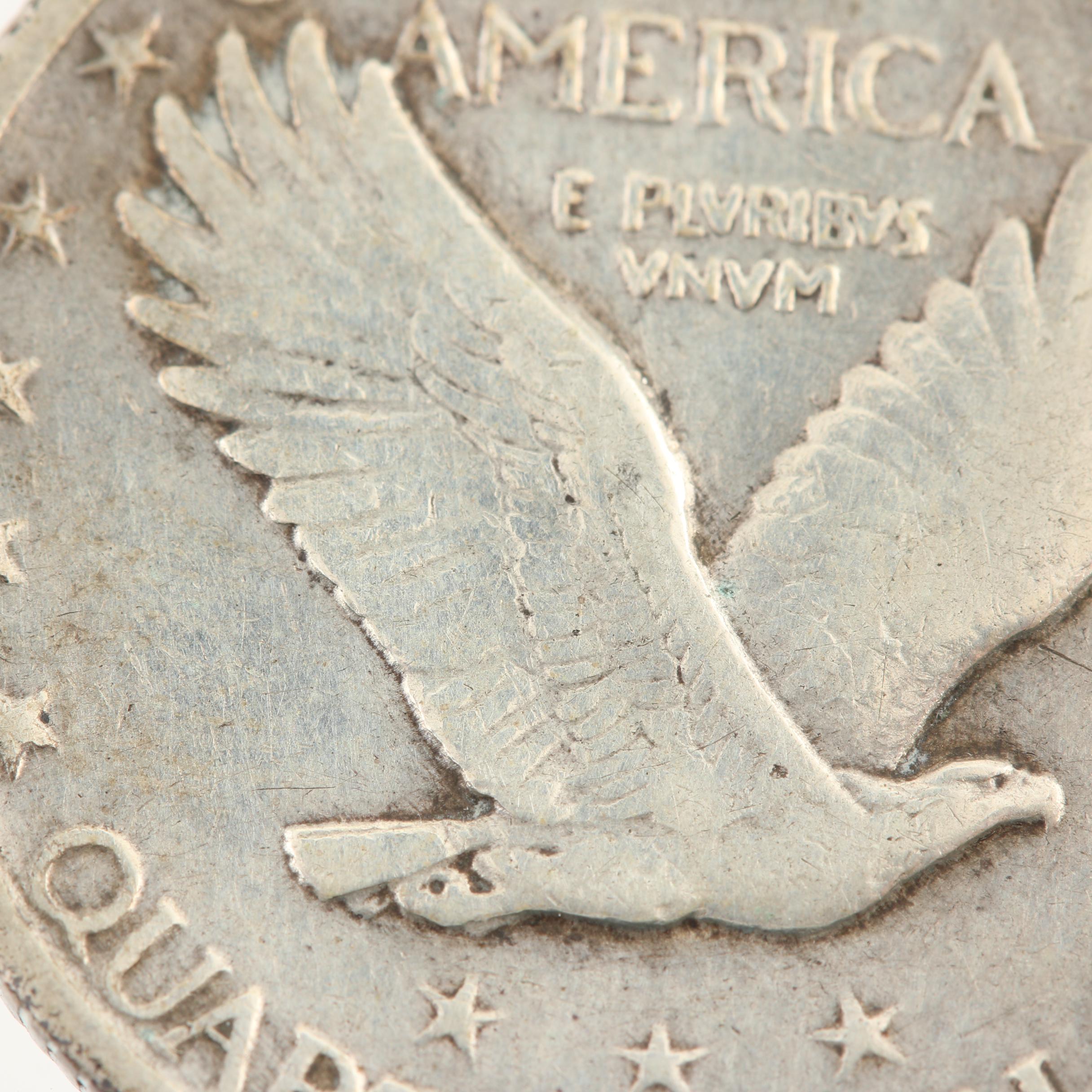 1919 Standing Liberty Silver Quarter