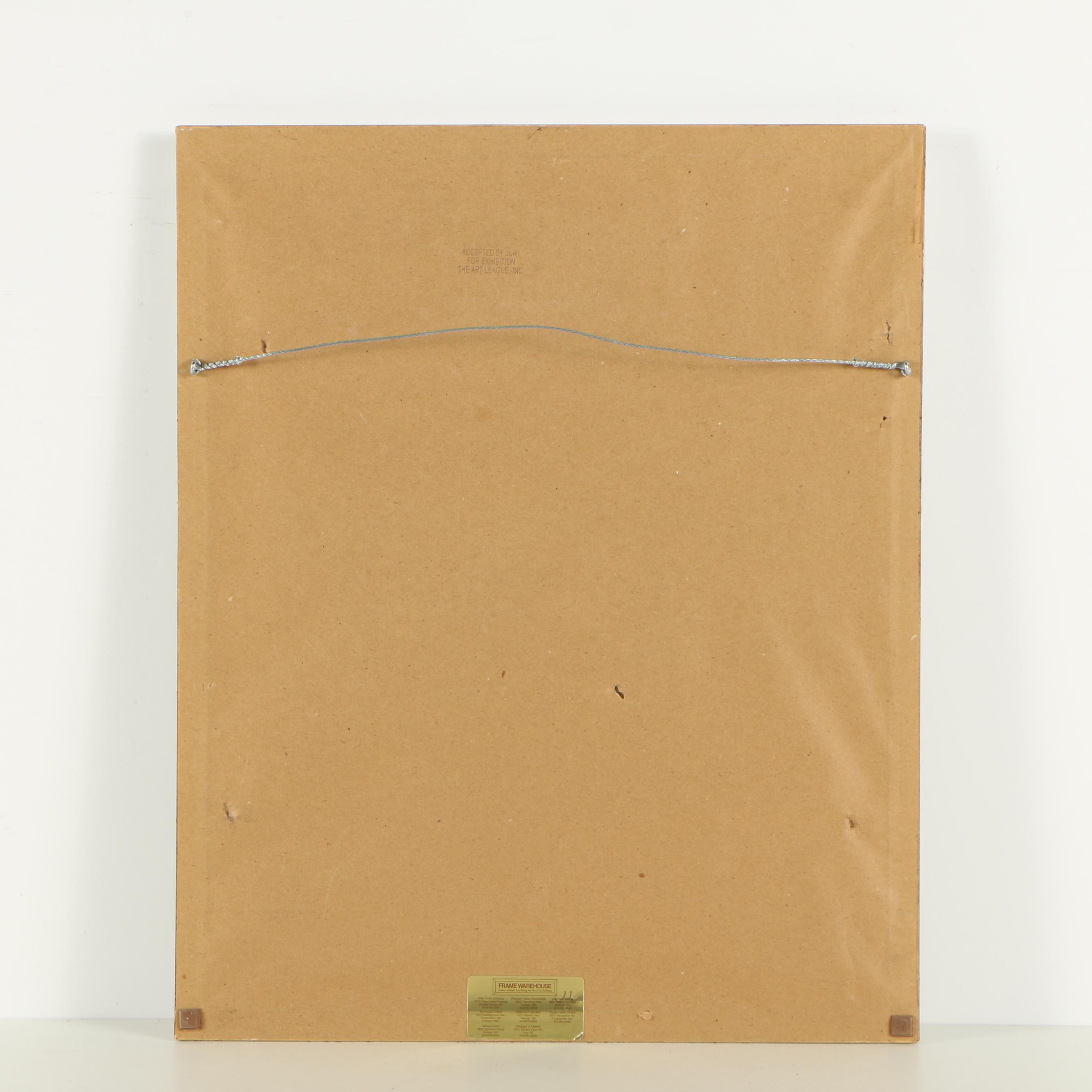 David Cochran Colored Pencil Drawing of Humpback Whales