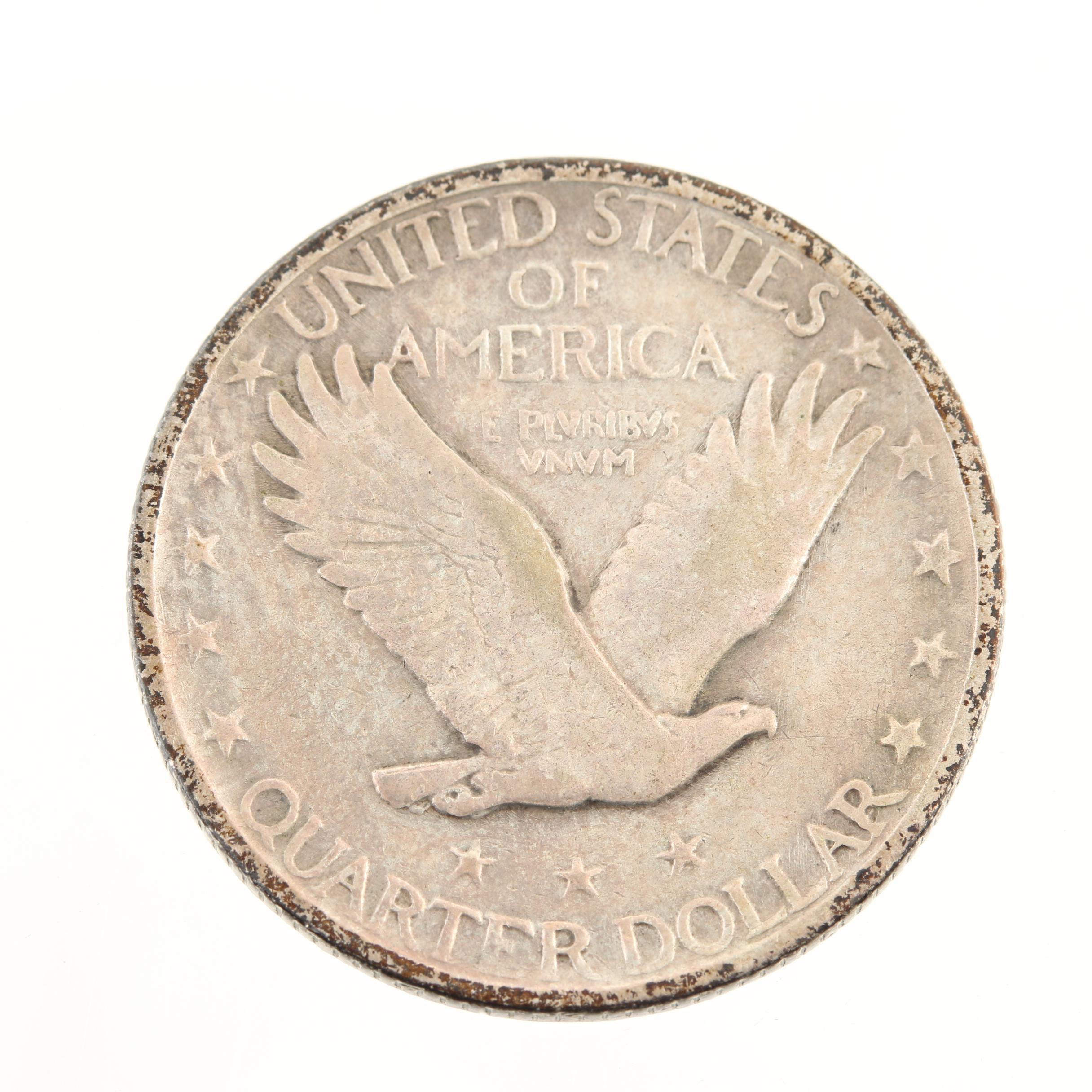 1920 Standing Liberty Silver Quarter