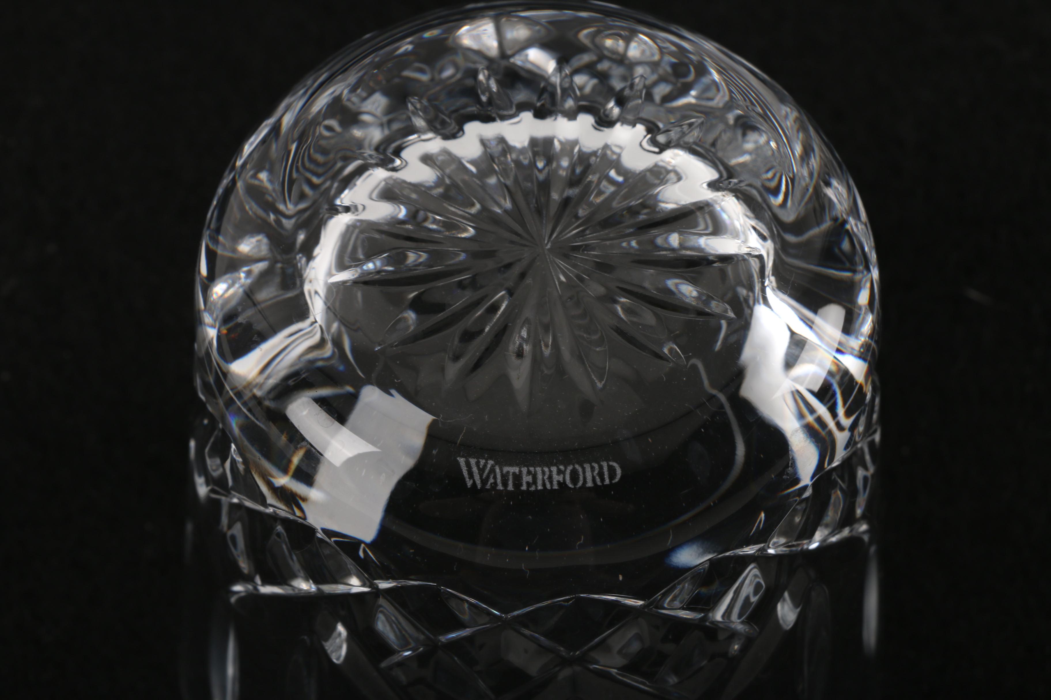 Waterford Crystal "Lismore" Decanter with Tumblers