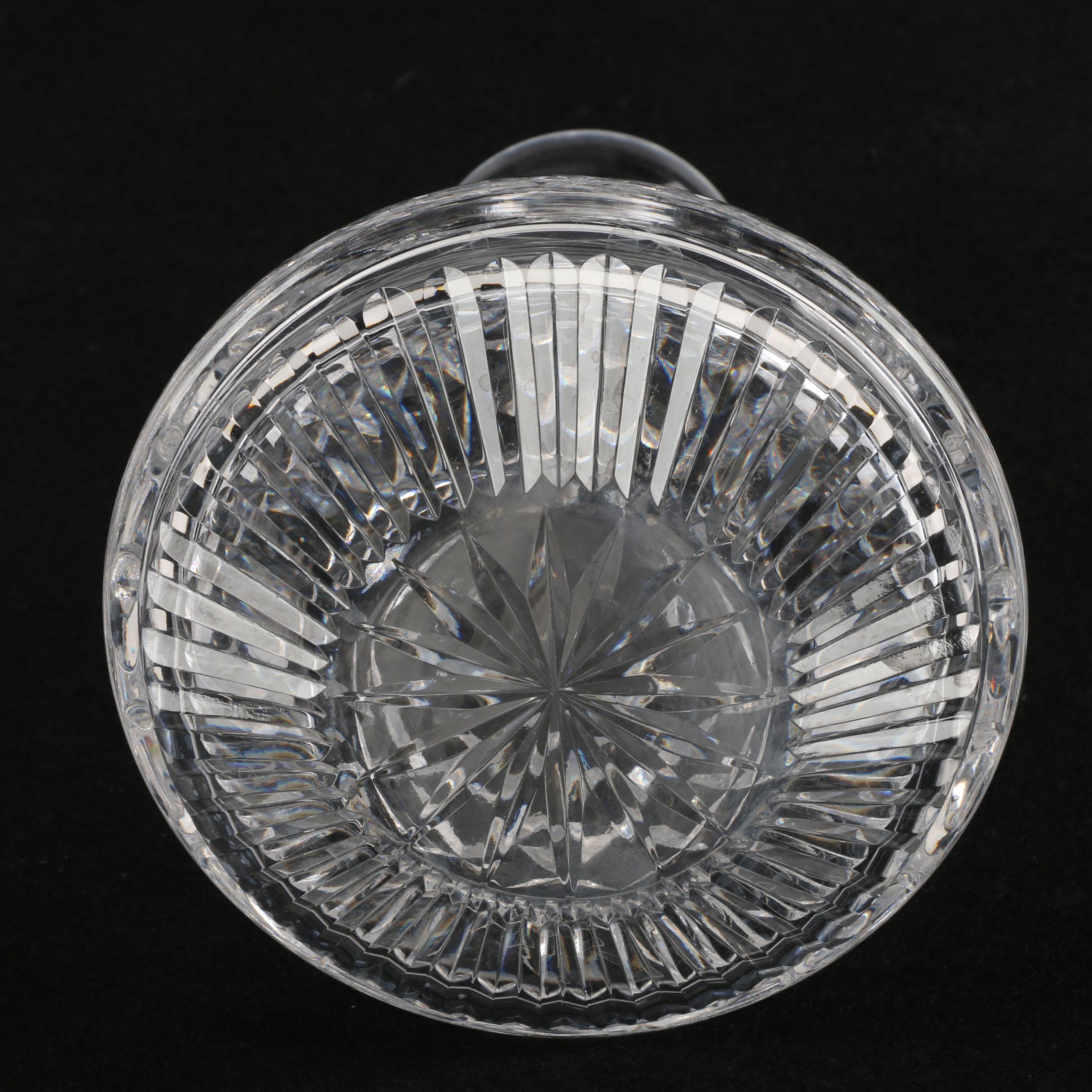Waterford Crystal "Lismore" Decanter with Tumblers