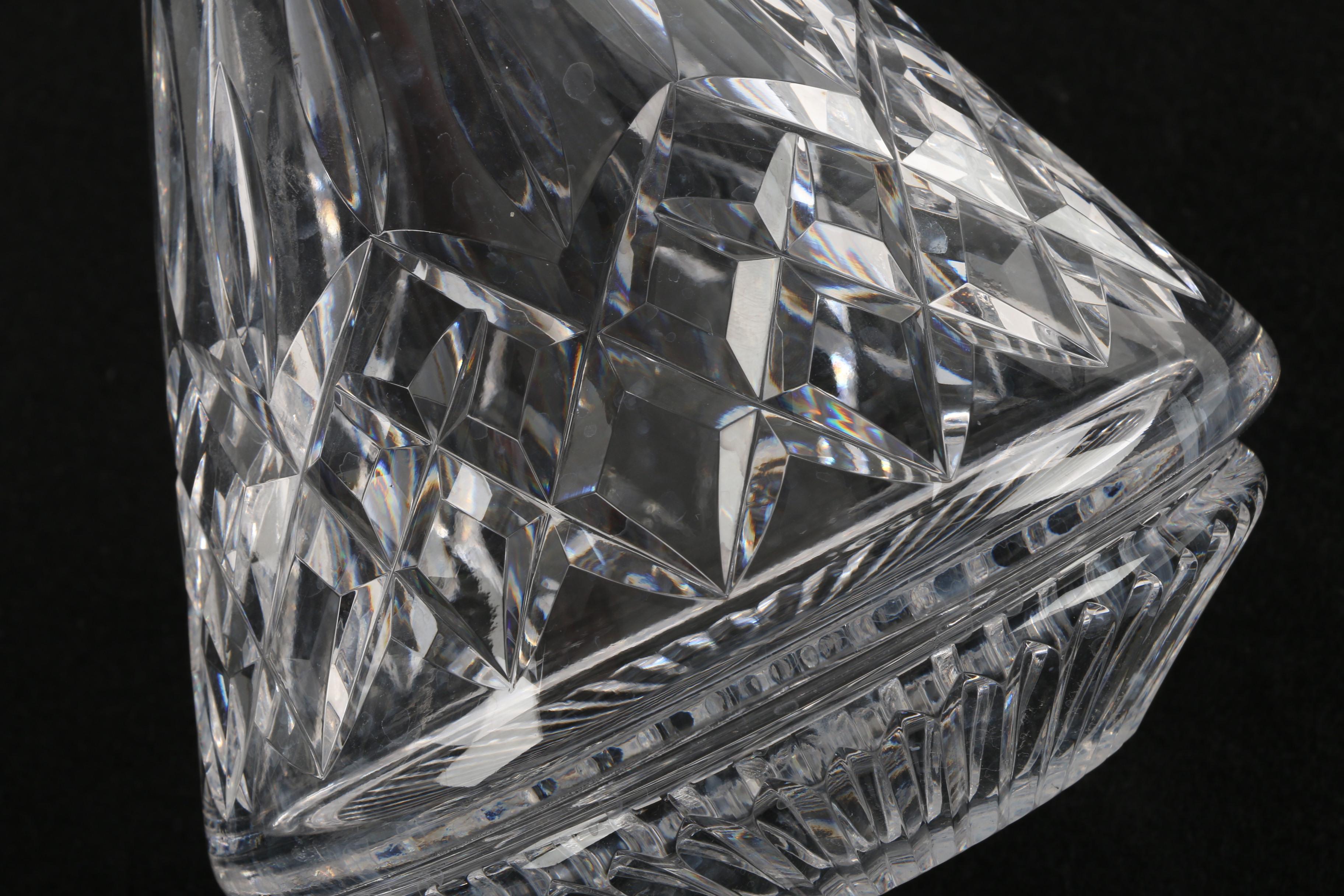 Waterford Crystal "Lismore" Decanter with Tumblers