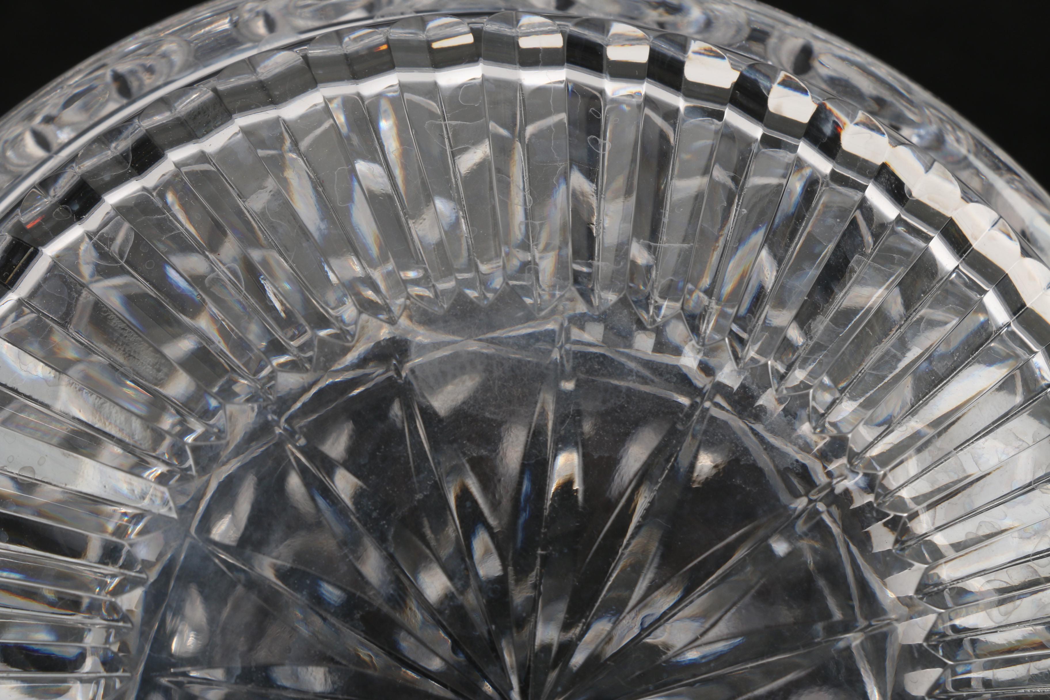 Waterford Crystal "Lismore" Decanter with Tumblers