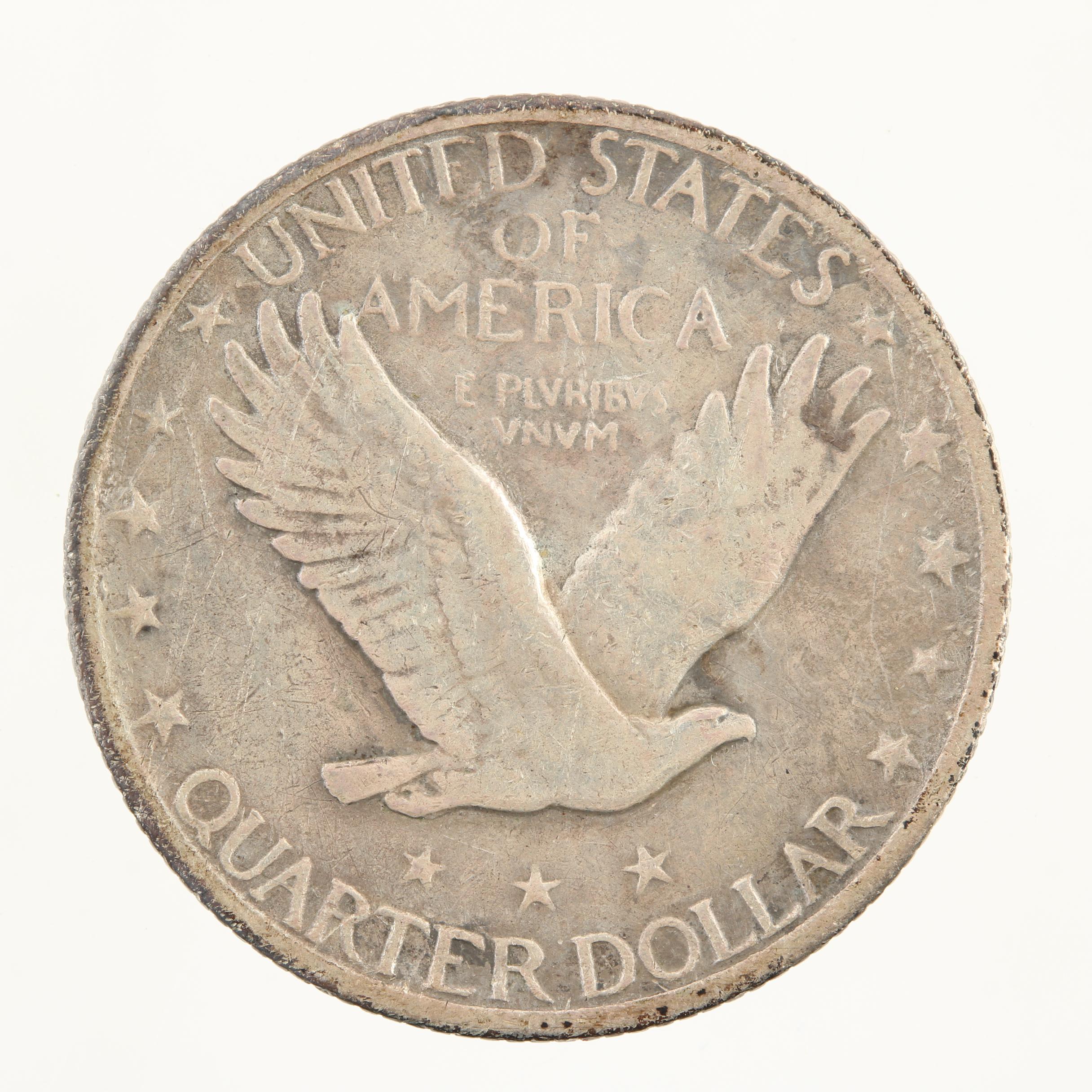 1924-S Standing Liberty Silver Quarter