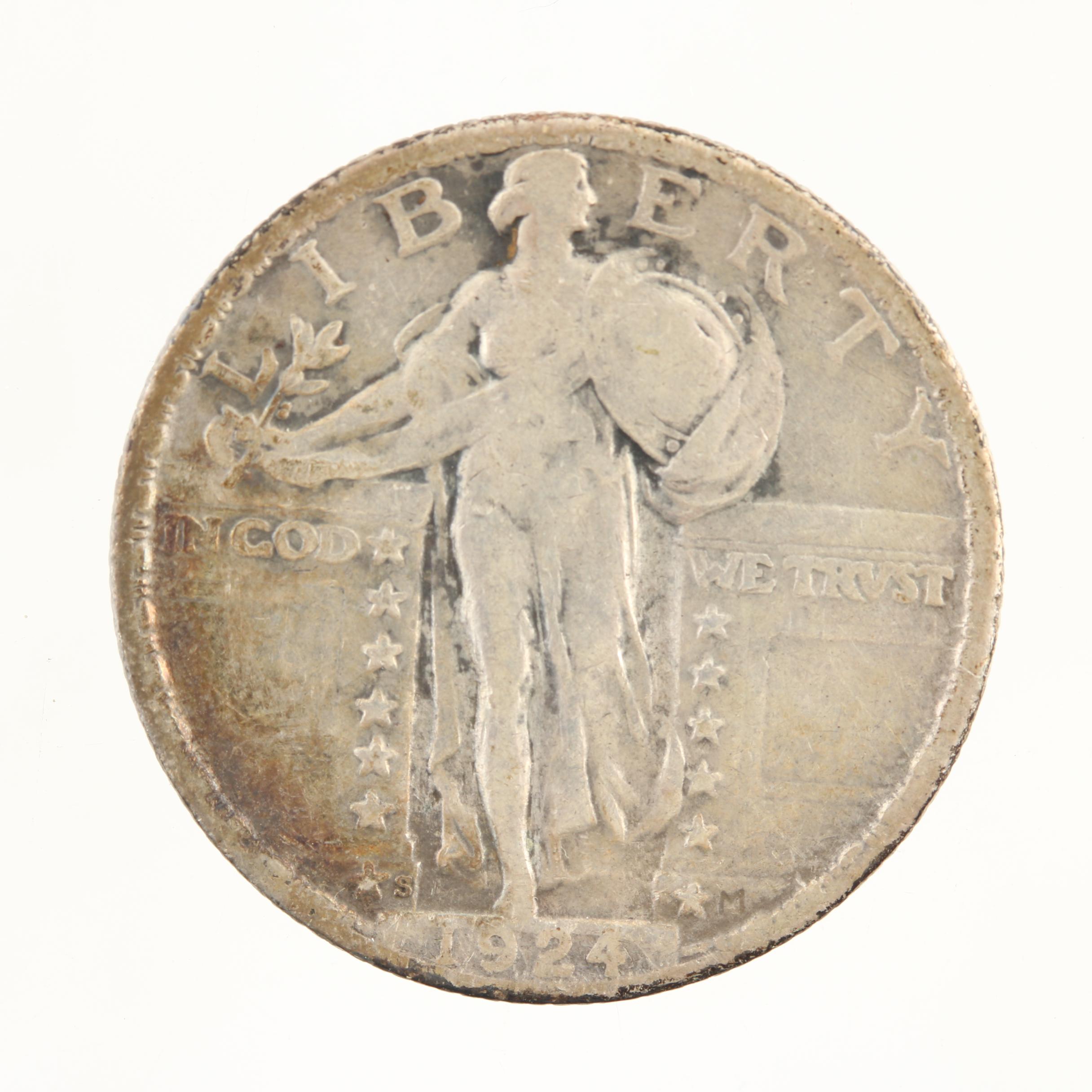 1924-S Standing Liberty Silver Quarter