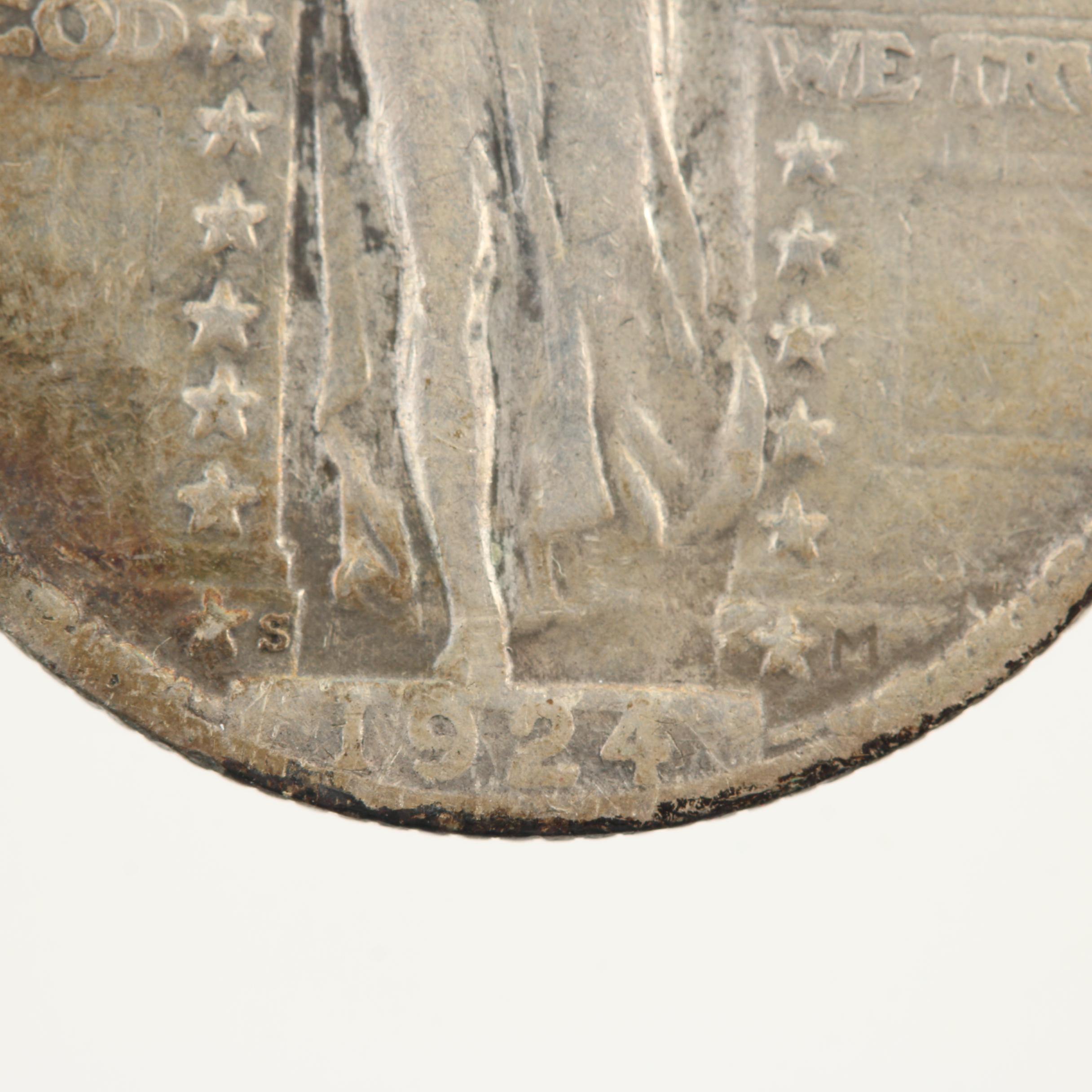 1924-S Standing Liberty Silver Quarter