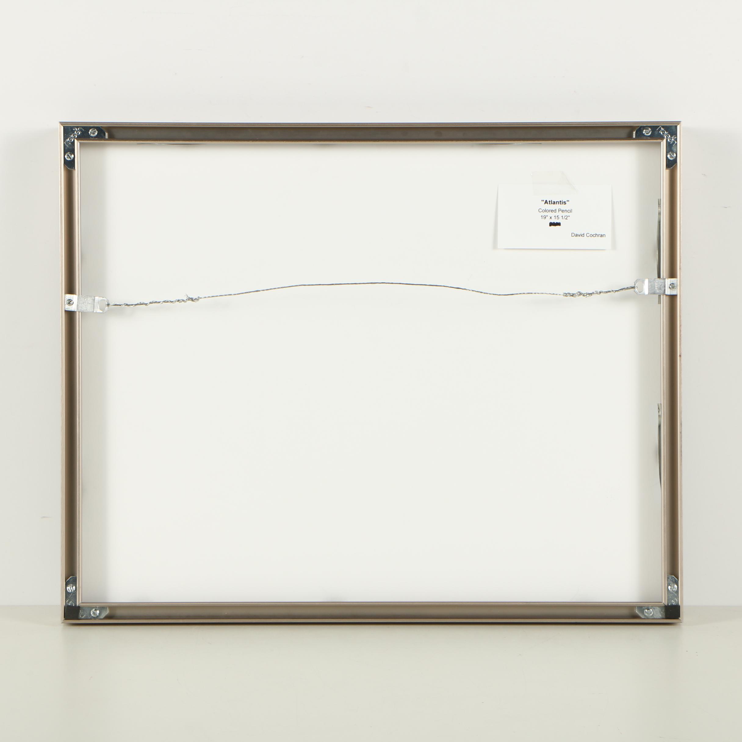 David Cochran Colored Pencil Drawing "Atlantis"