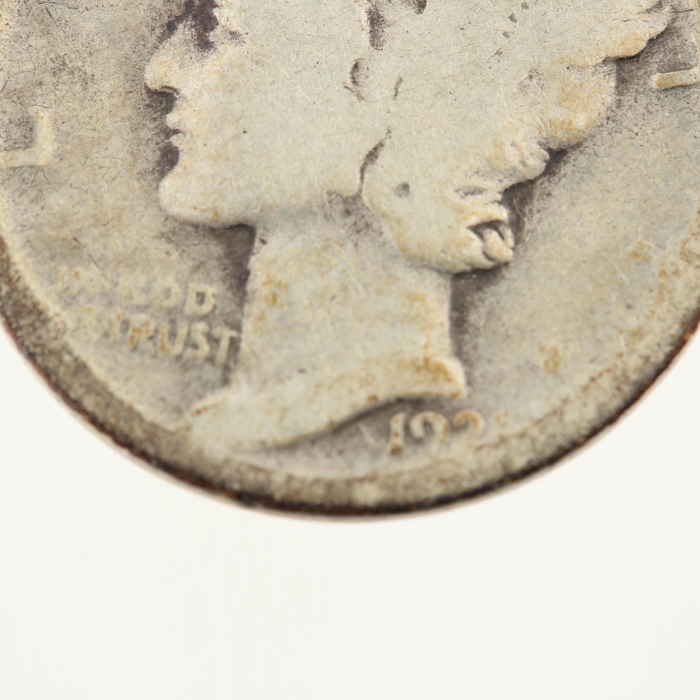 Better Date 1921 Mercury Silver Dime