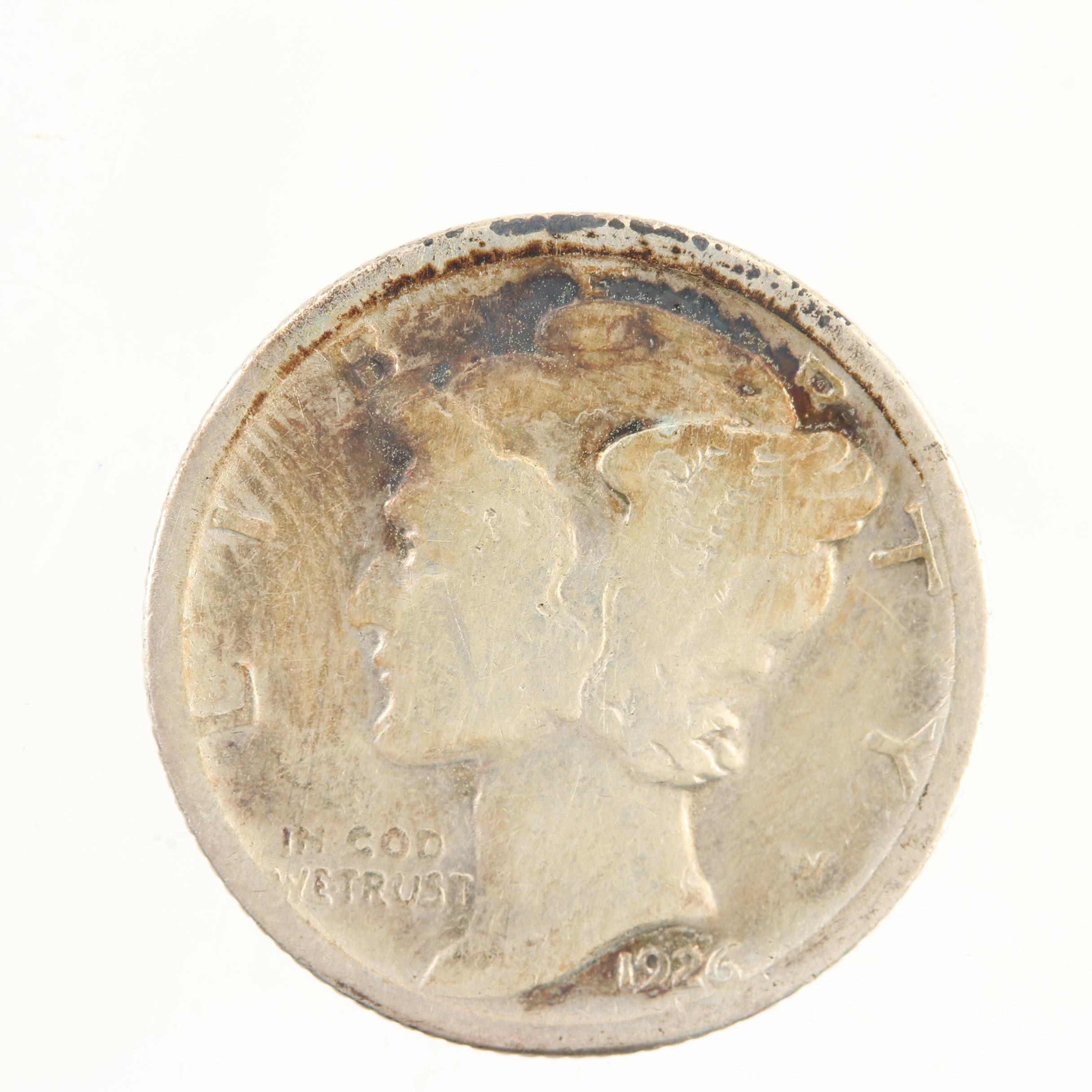 Better Date 1926-S Mercury Silver Dime