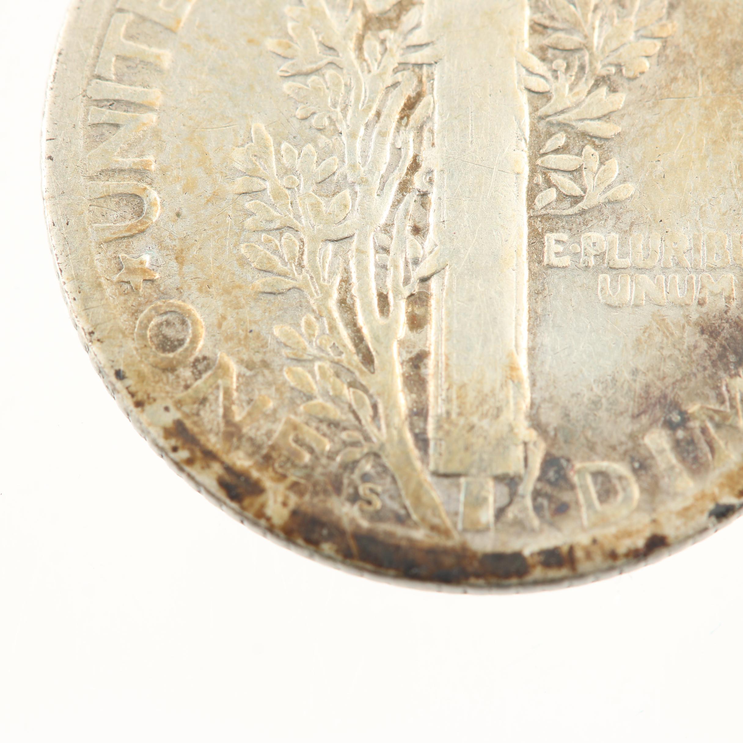 Better Date 1926-S Mercury Silver Dime