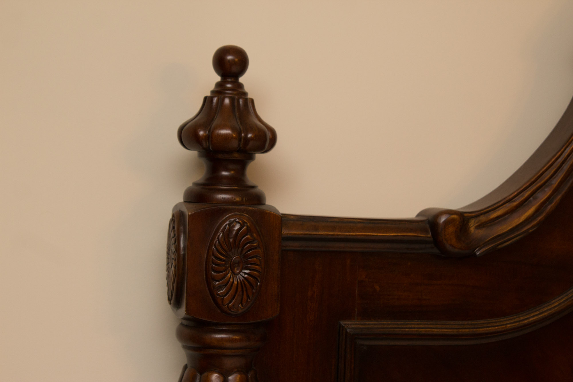 Cherry China Breakfront Cabinet