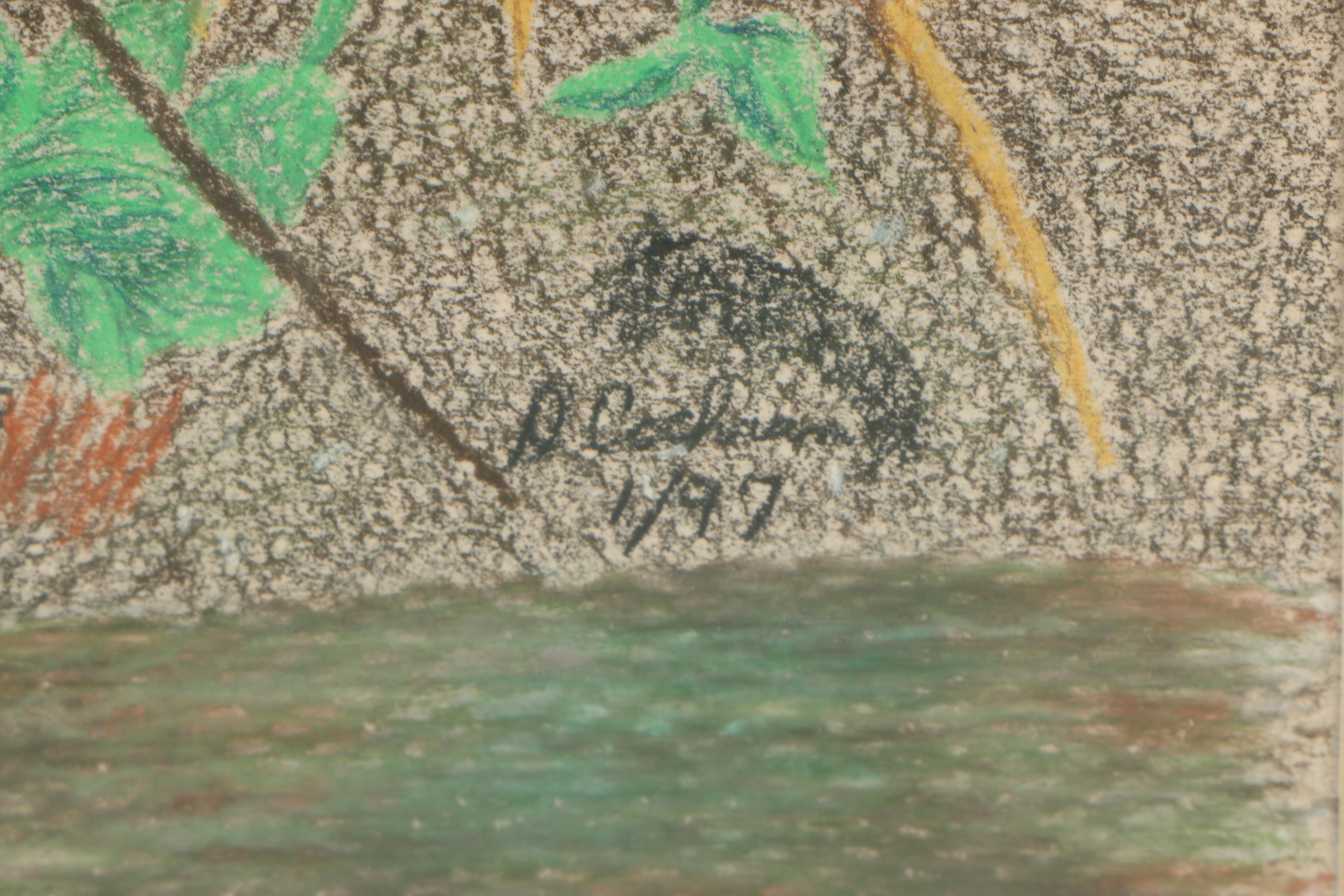 David Cochran Bird Themed Colored Pencil Drawings