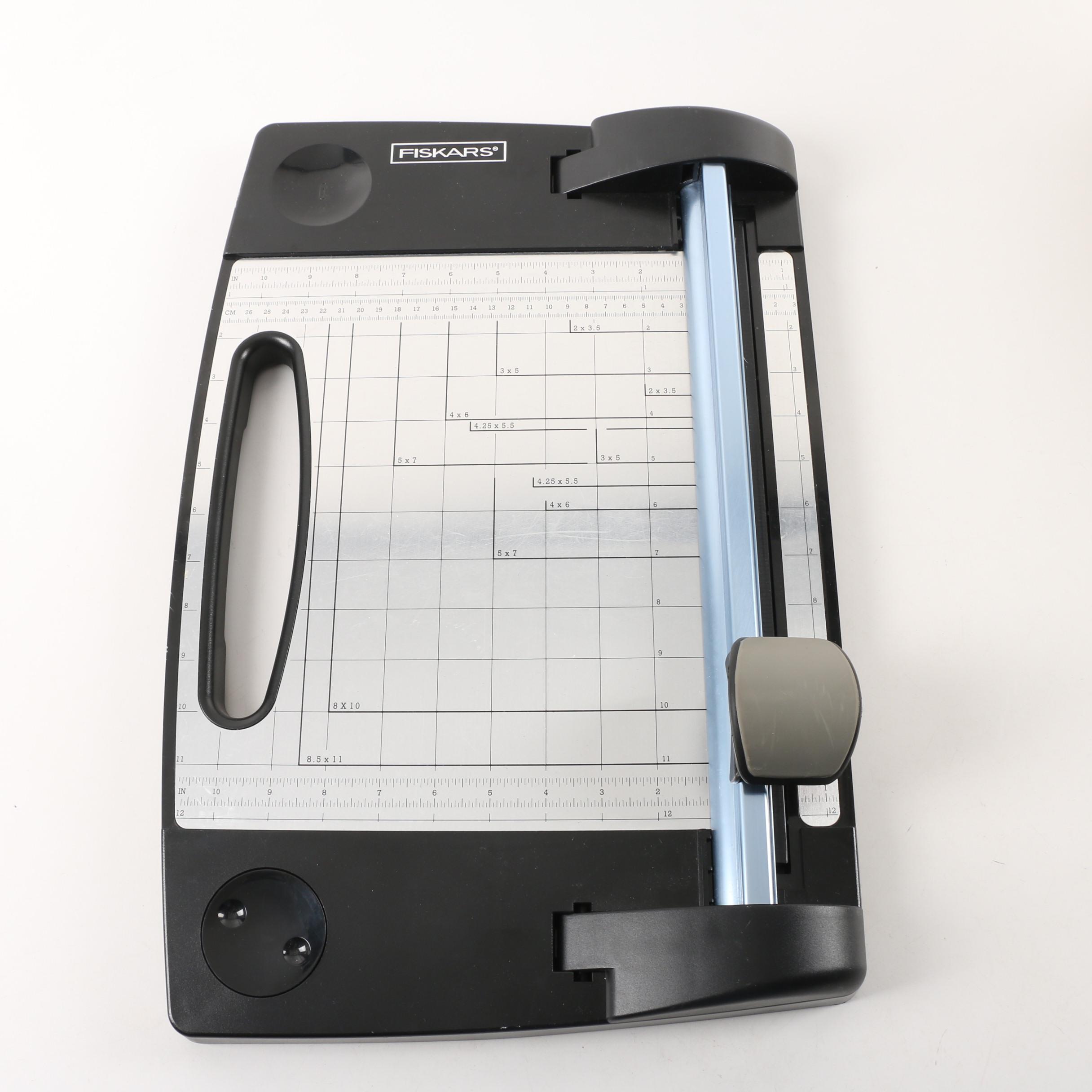 Fiskars Rotary Paper Trimmer with Photo File Boxes from The Shoe Box