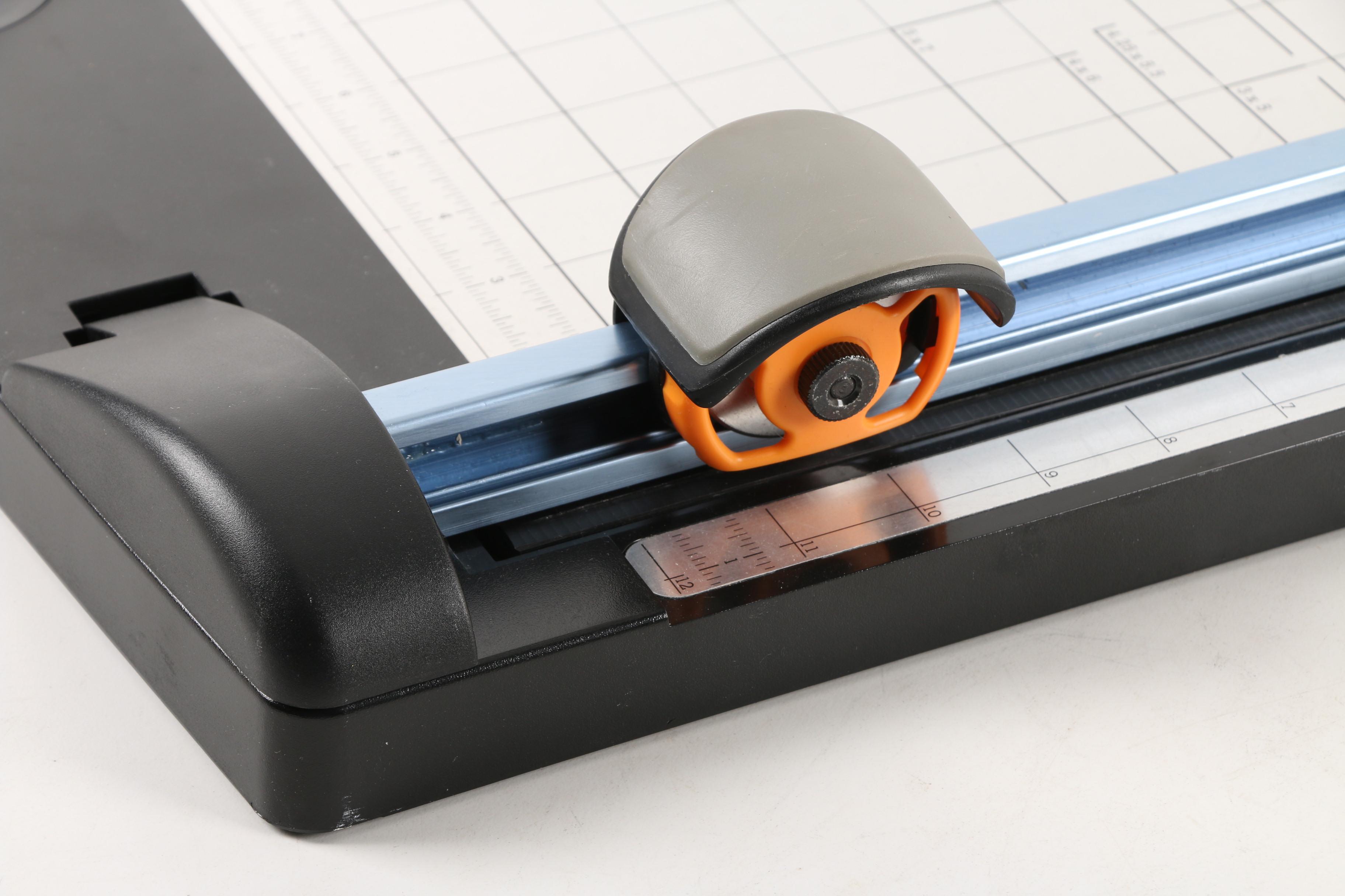 Fiskars Rotary Paper Trimmer with Photo File Boxes from The Shoe Box