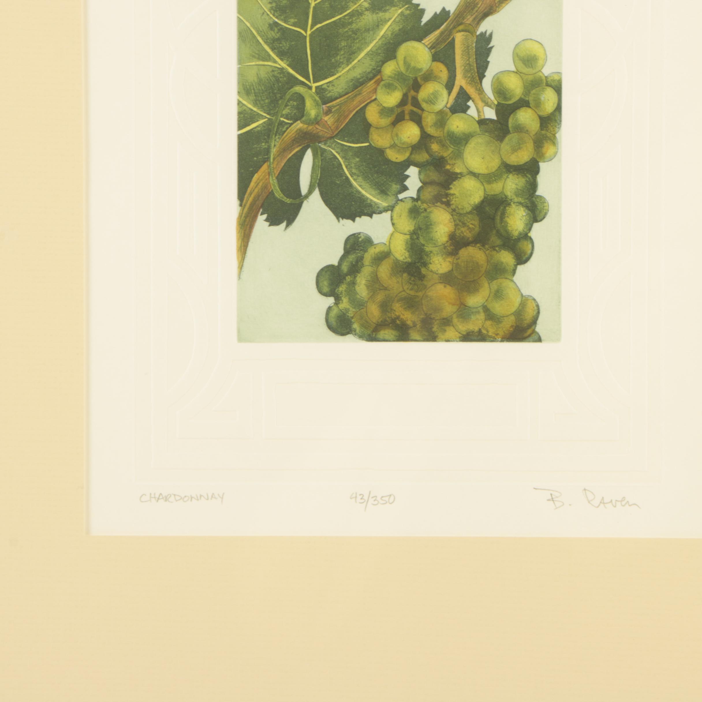 B. Raven Etching "Chardonnay"