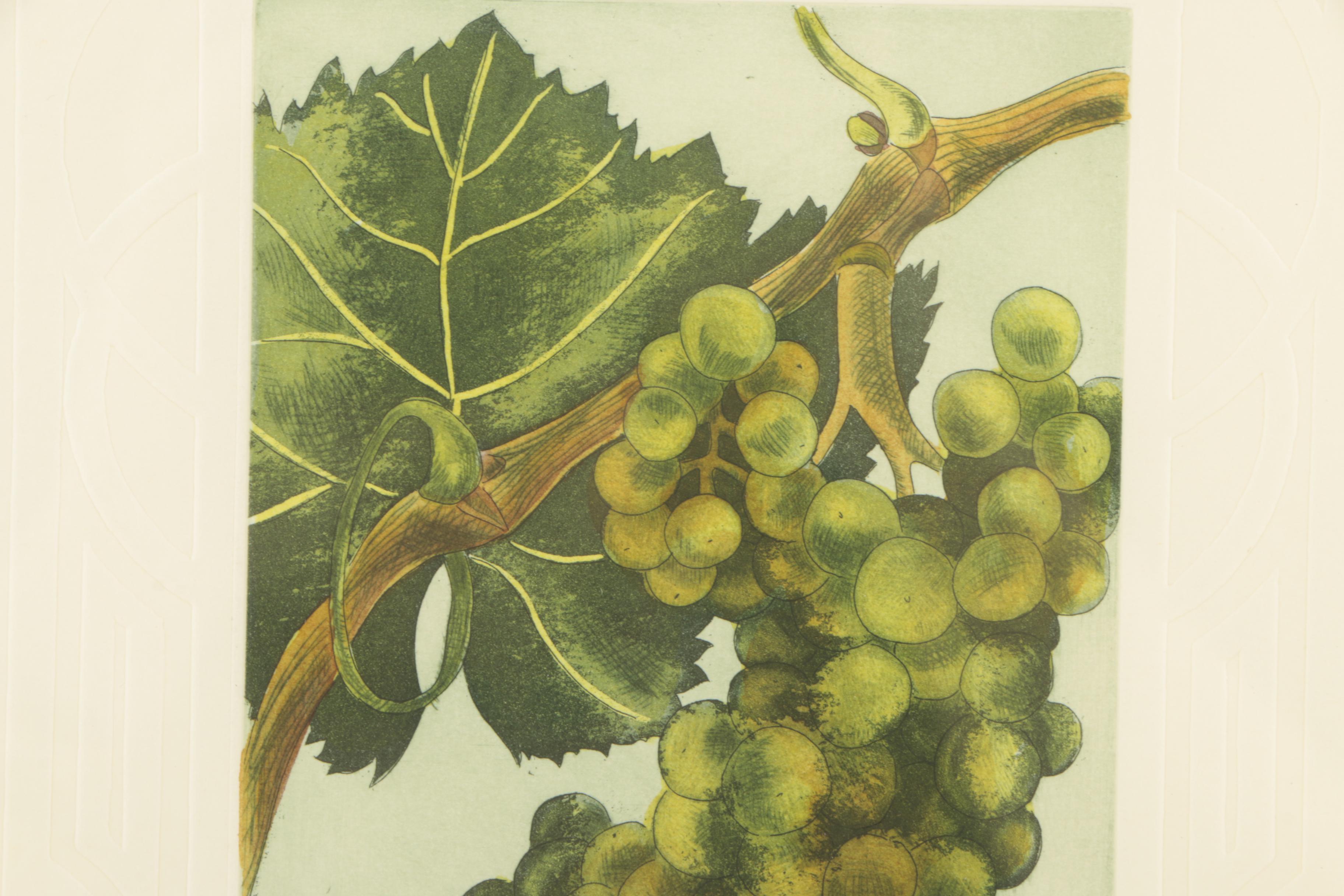 B. Raven Etching "Chardonnay"