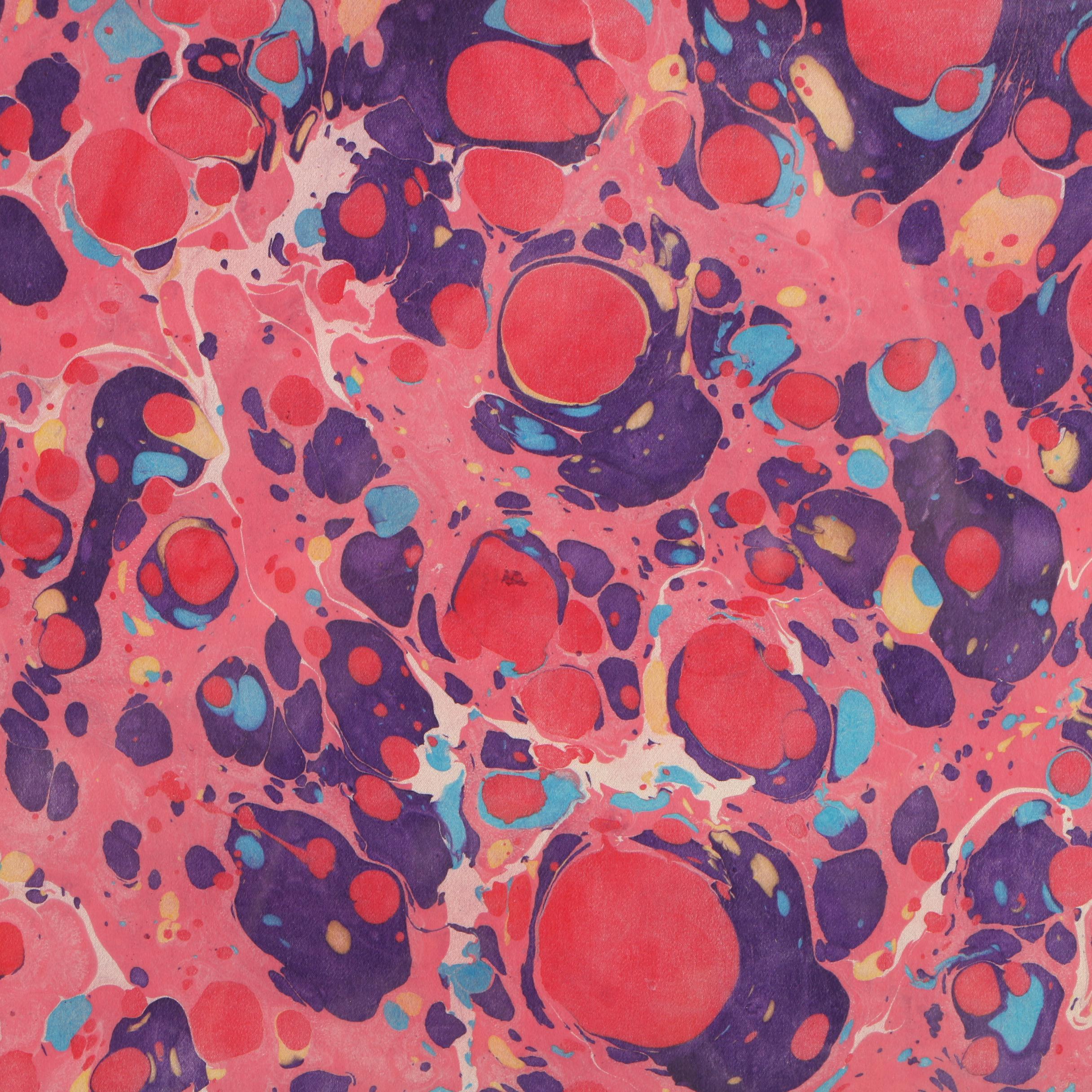 Framed Marbled Silk Scarves