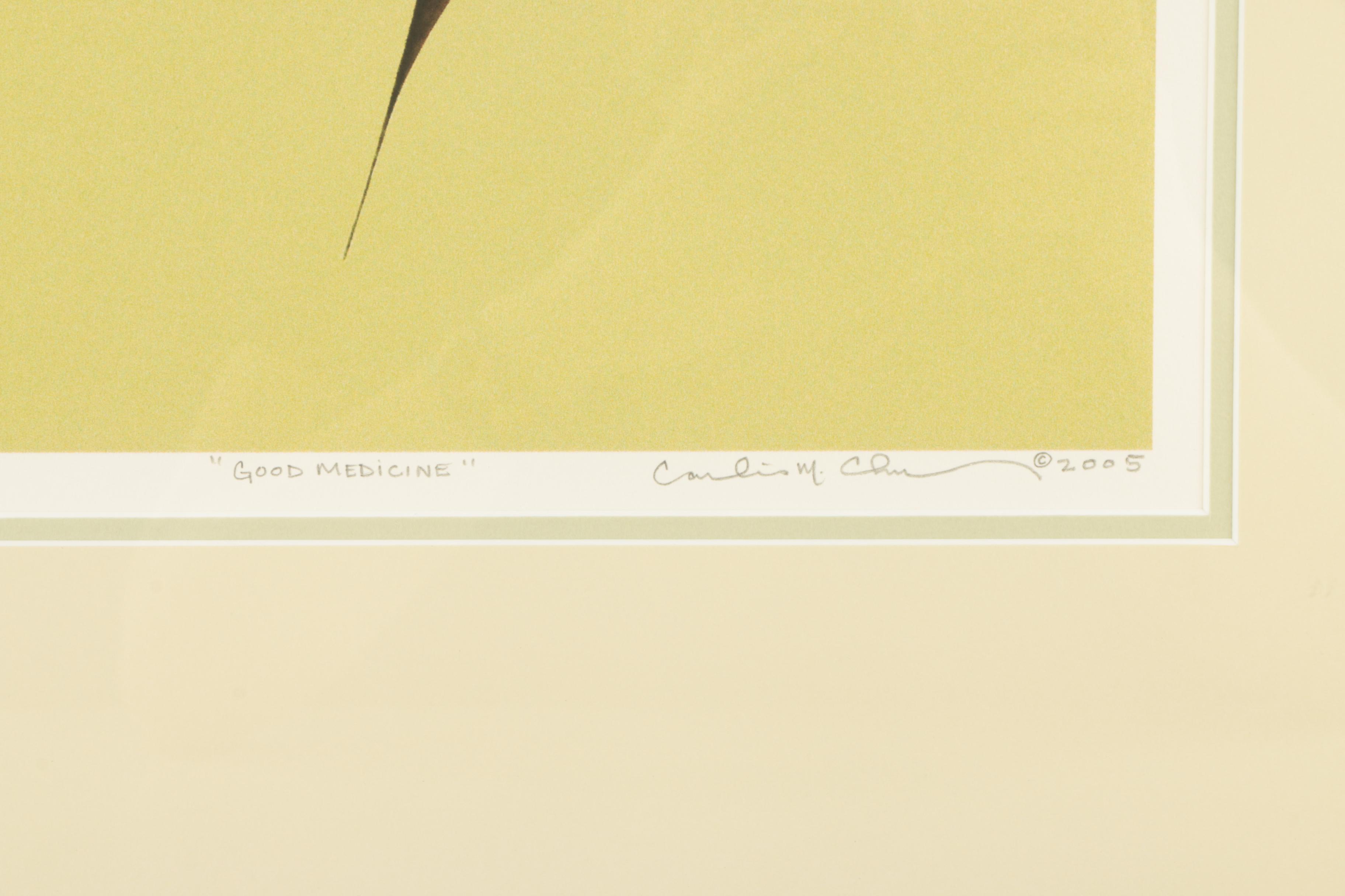 Carlis M. Chee Giclée "Good Medicine"