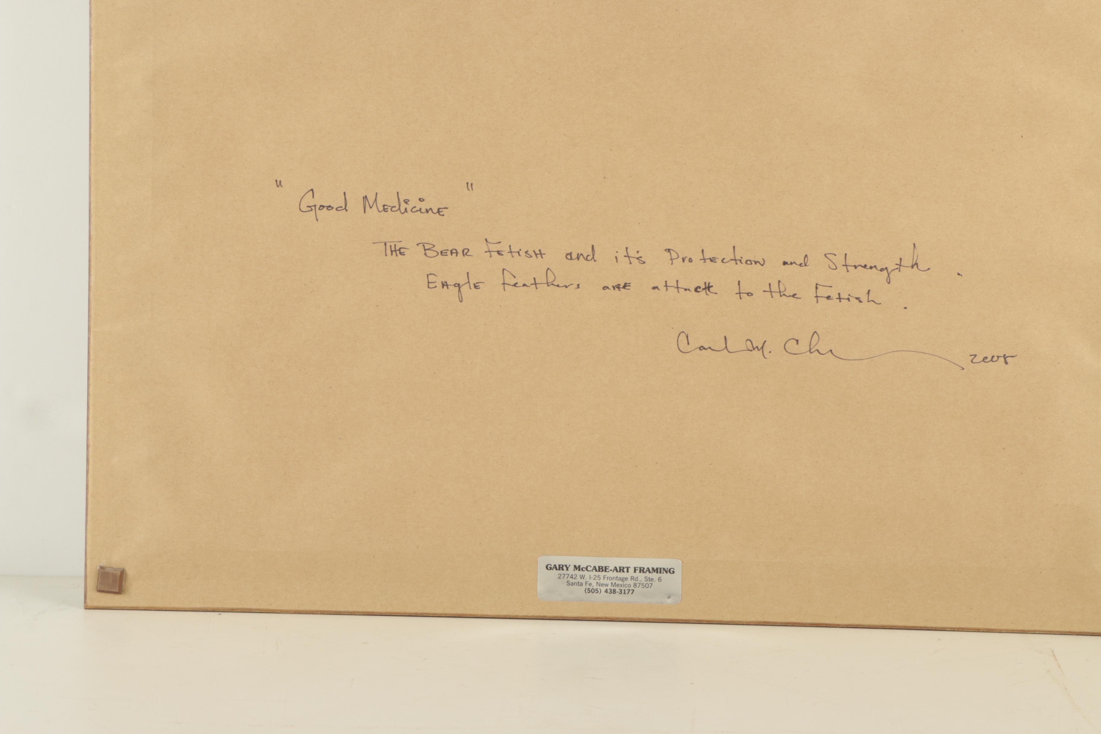 Carlis M. Chee Giclée "Good Medicine"