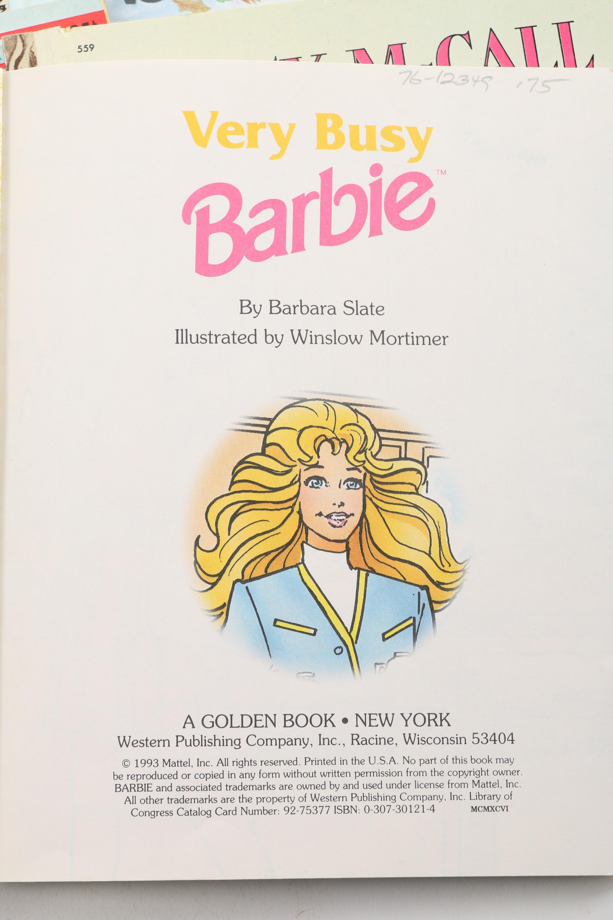 Vintage Little Golden Books Including Disney and Warner Bros.