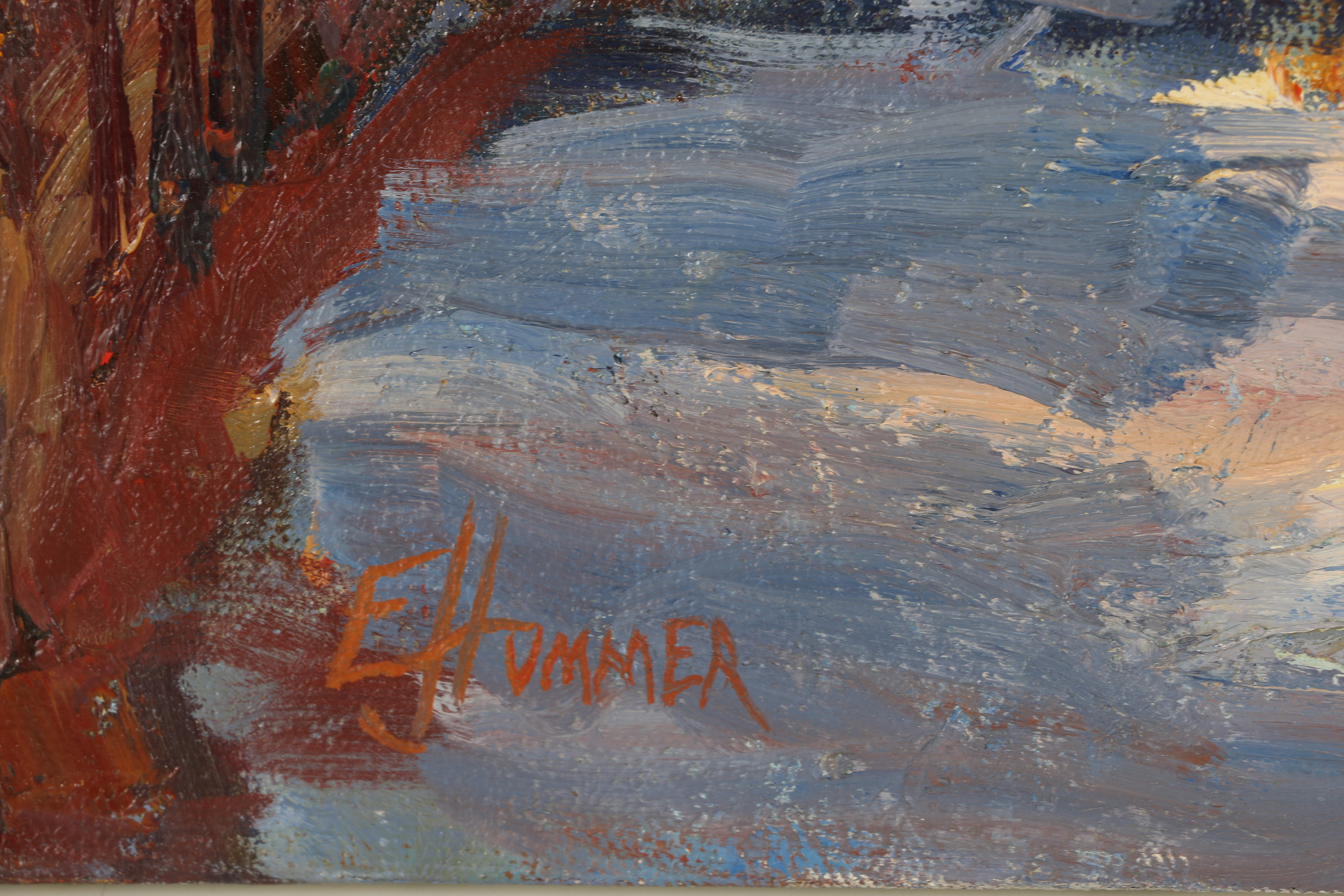 Judge Edward J. Hummer Oil Painting