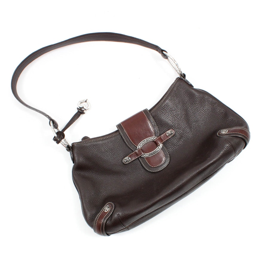 Brighton Pebbled Leather Shoulder Bag