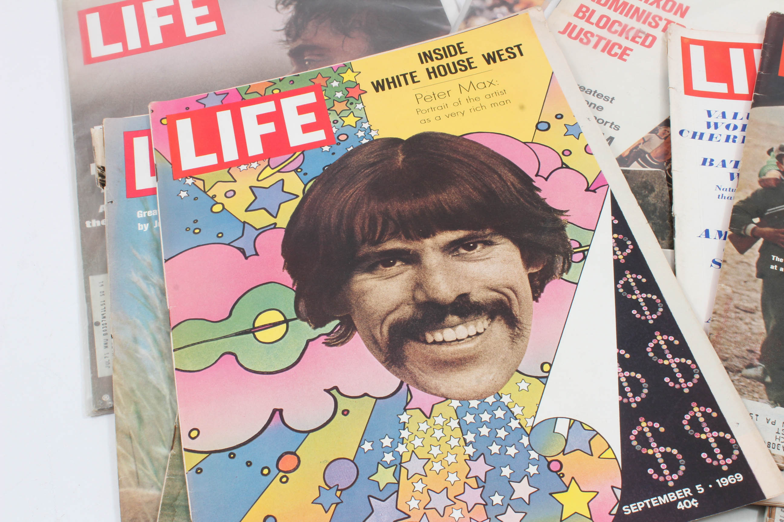 Vintage "Life" Magazines 1969-1972