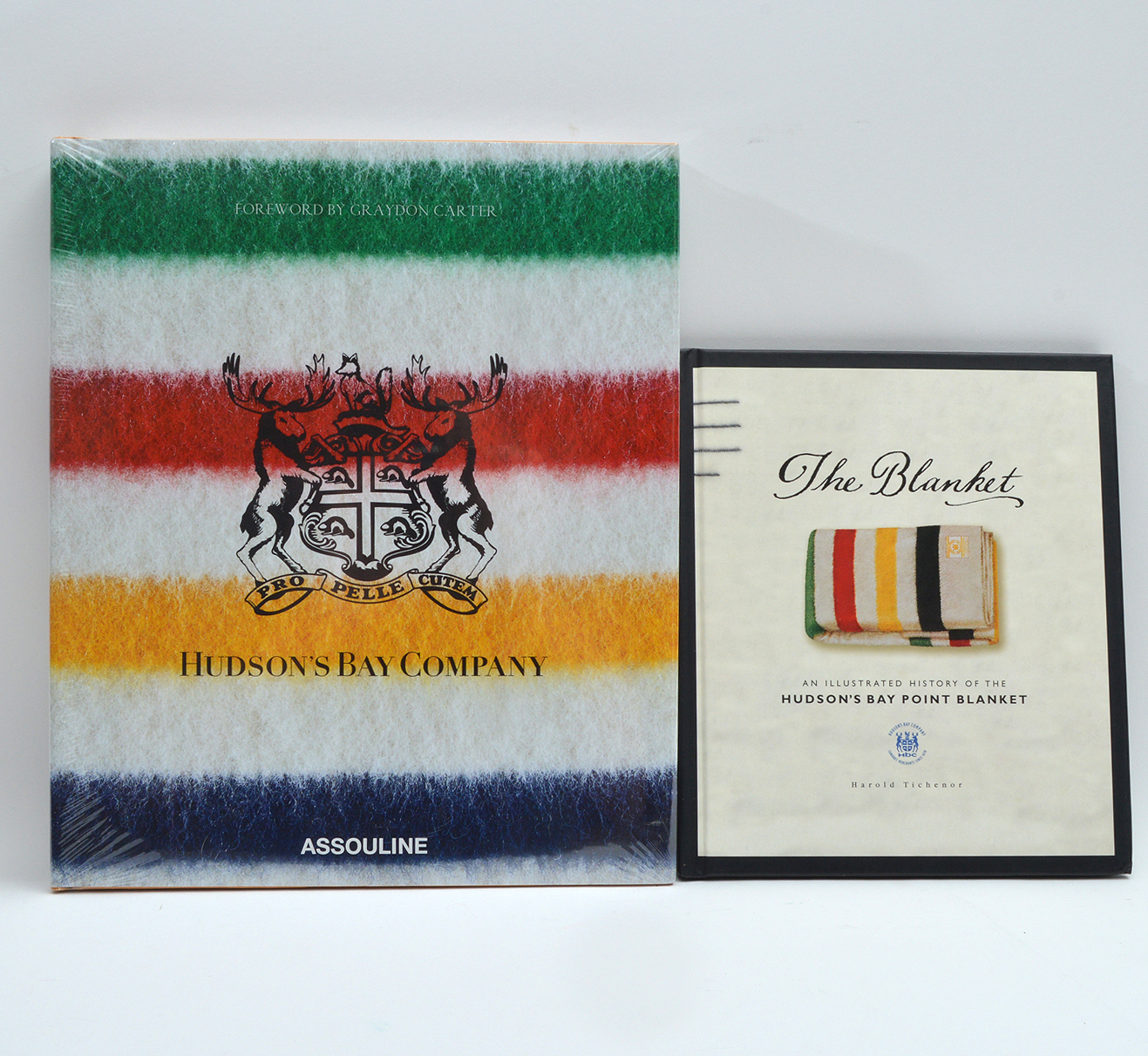 Hudson's Bay Collection with Umbrella, Books and Wool Blanket
