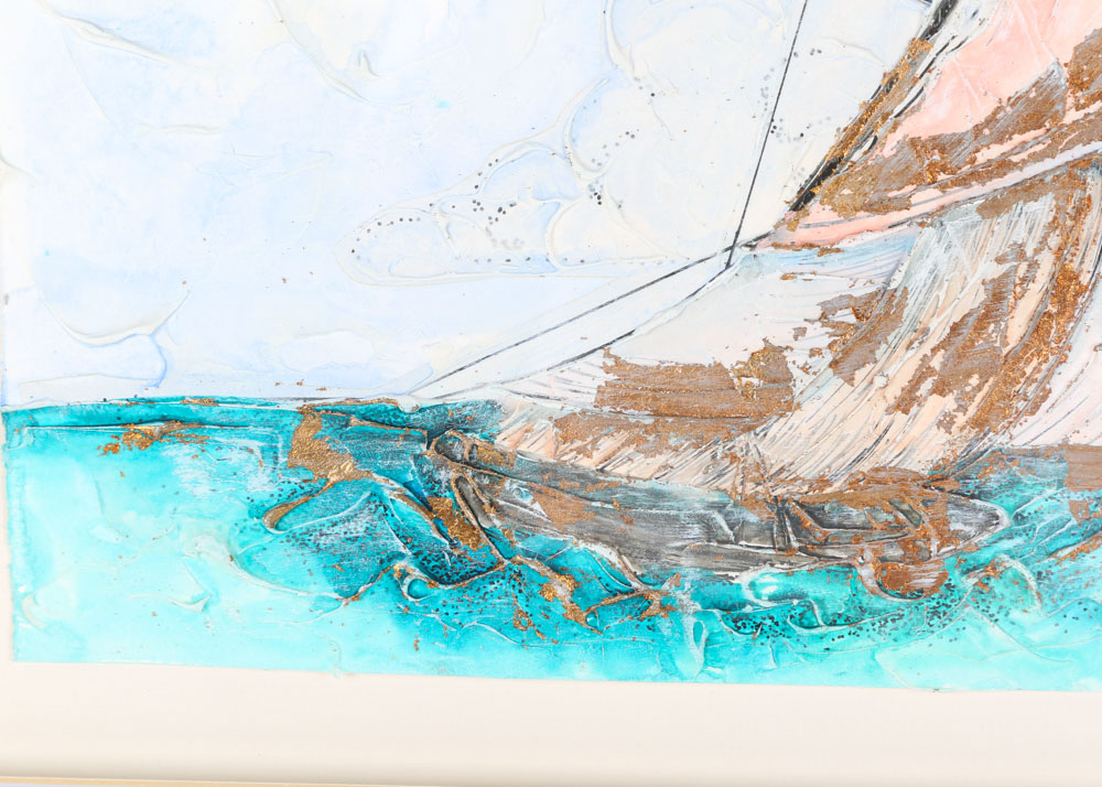 Christian Alan Original Mixed Media on Paper