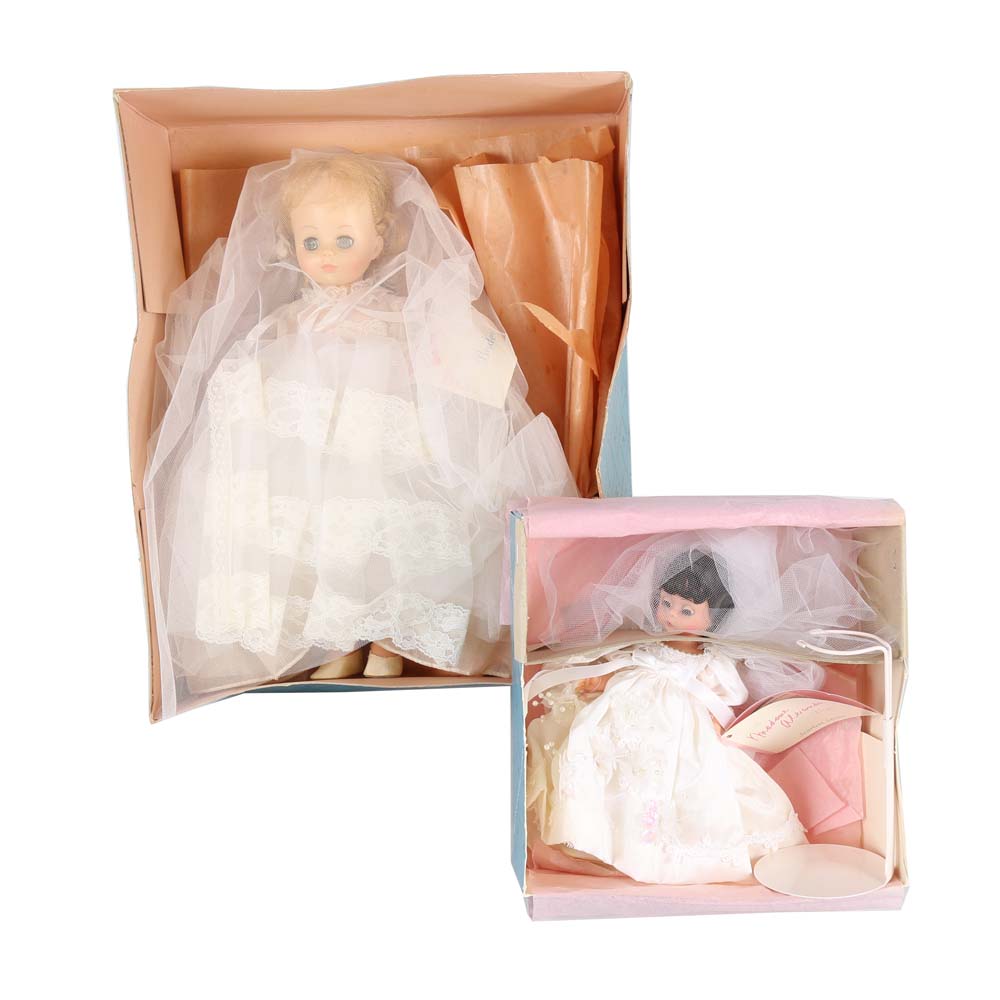 Vintage Madame Alexander Bridal Dolls