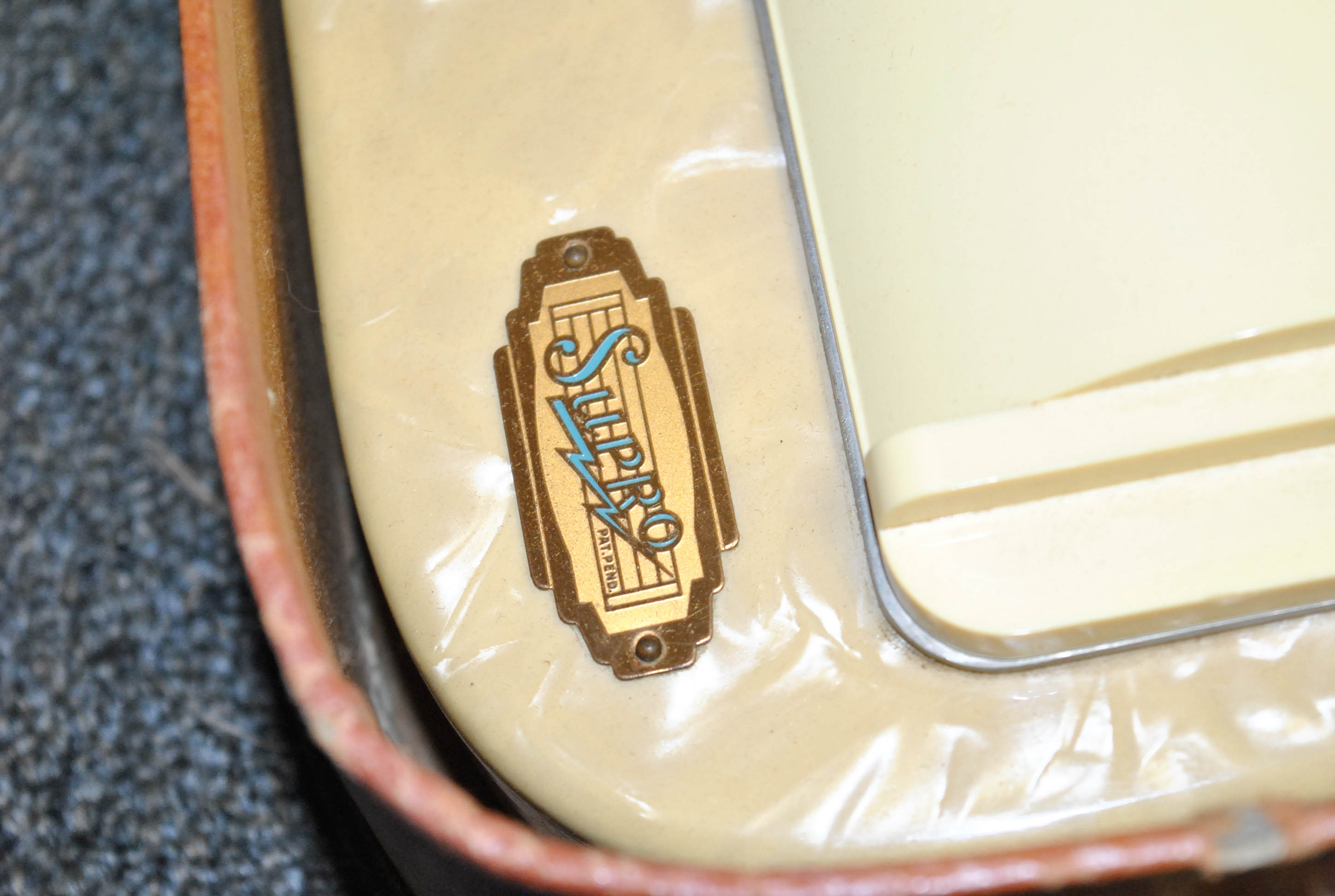 C. 1950s/60s National Supro Double Neck Lap Steel Guitar and Case