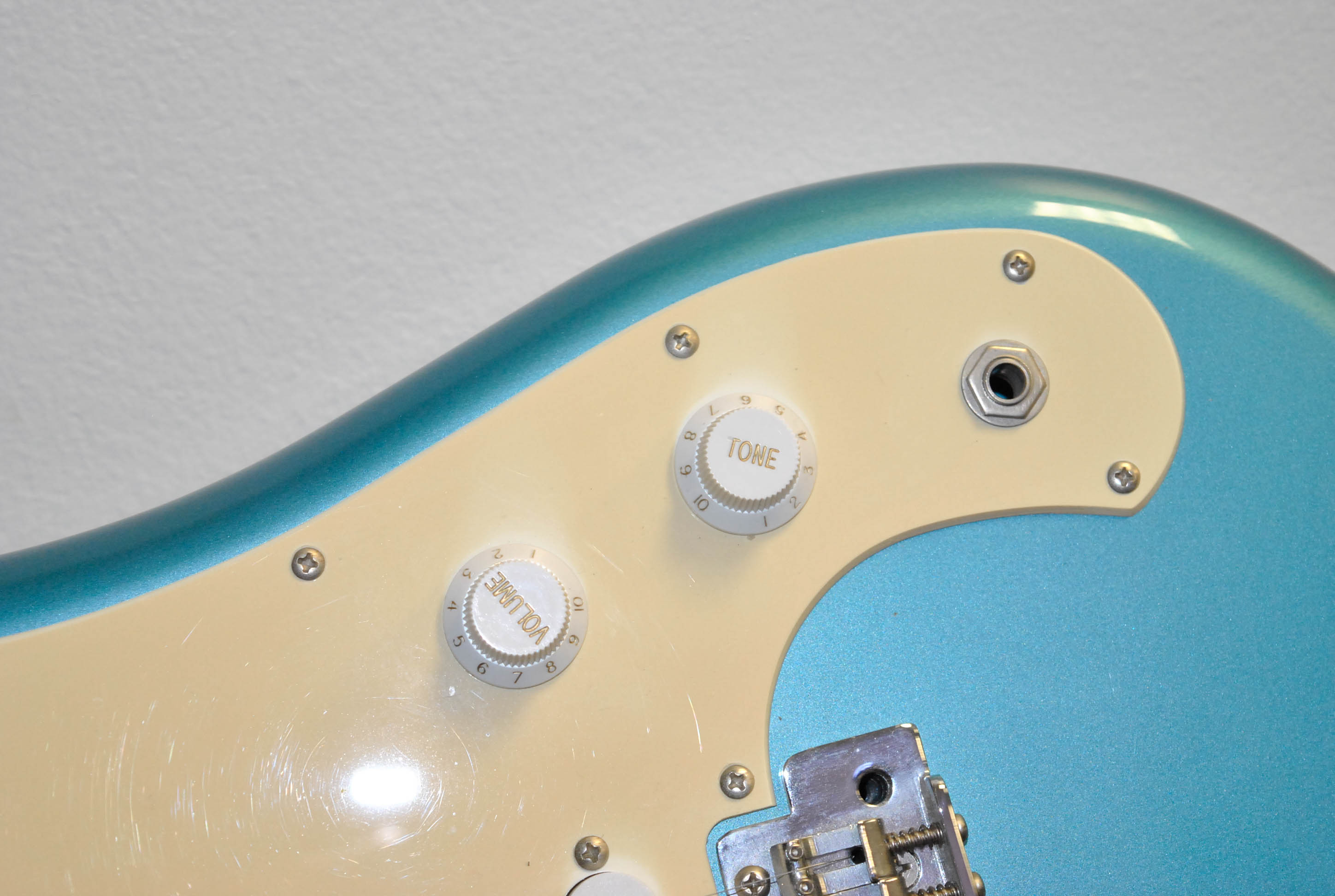 Mid-2000s Yamaha Samurai Surf Style Guitar and Gig Bag