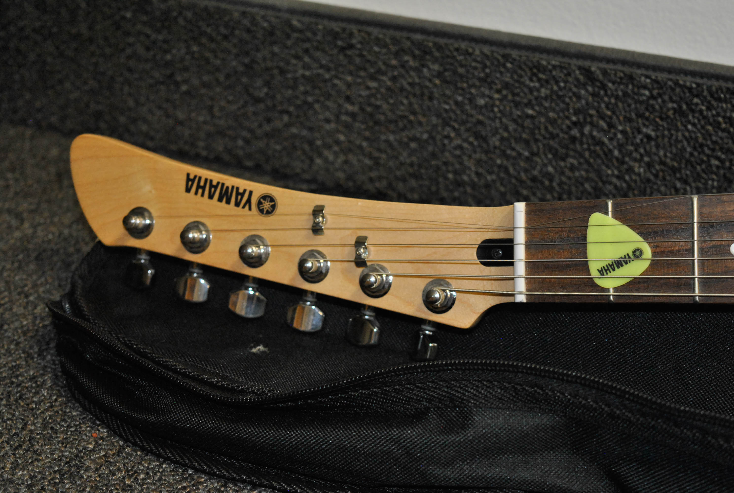 Mid-2000s Yamaha Samurai Surf Style Guitar and Gig Bag