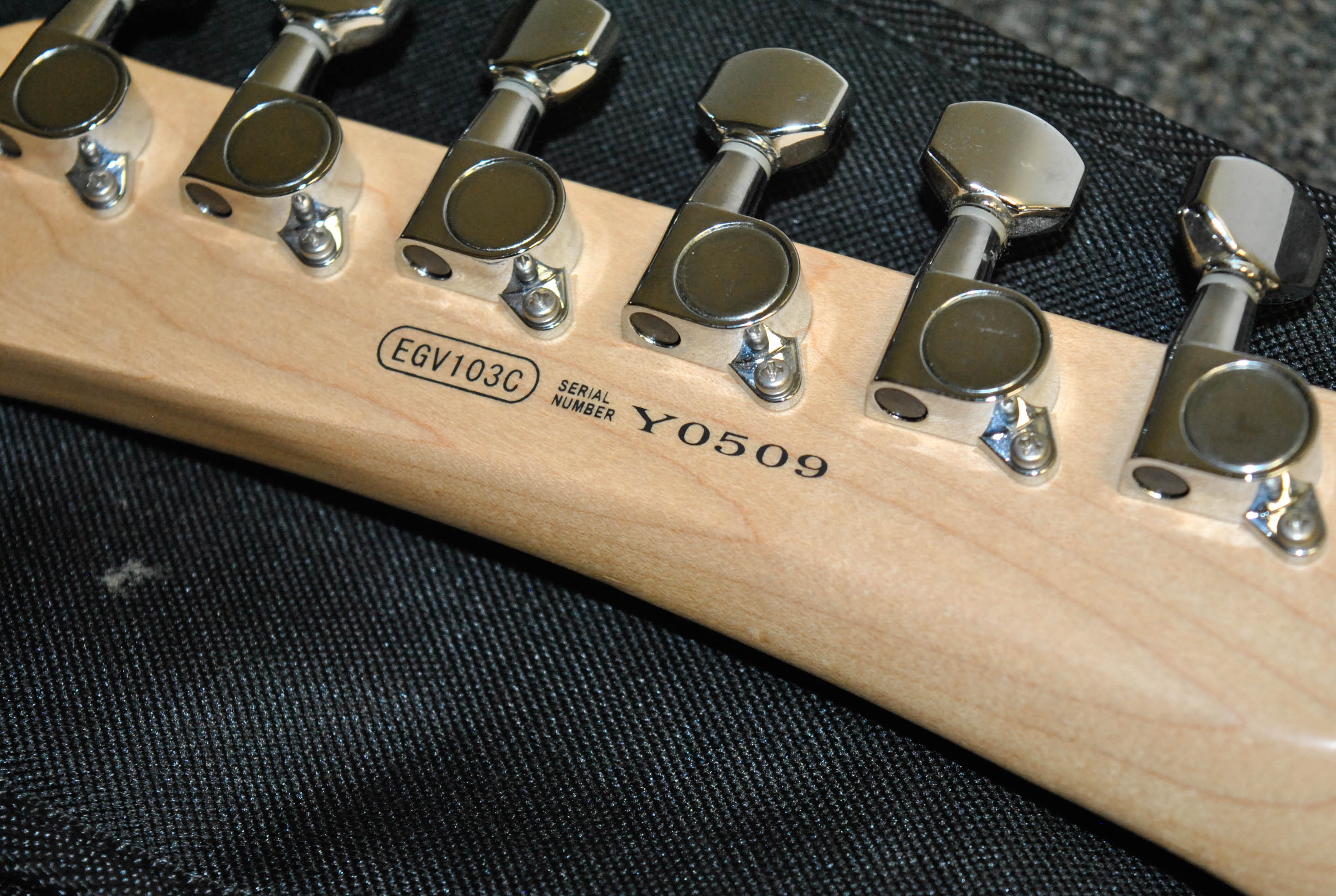 Mid-2000s Yamaha Samurai Surf Style Guitar and Gig Bag