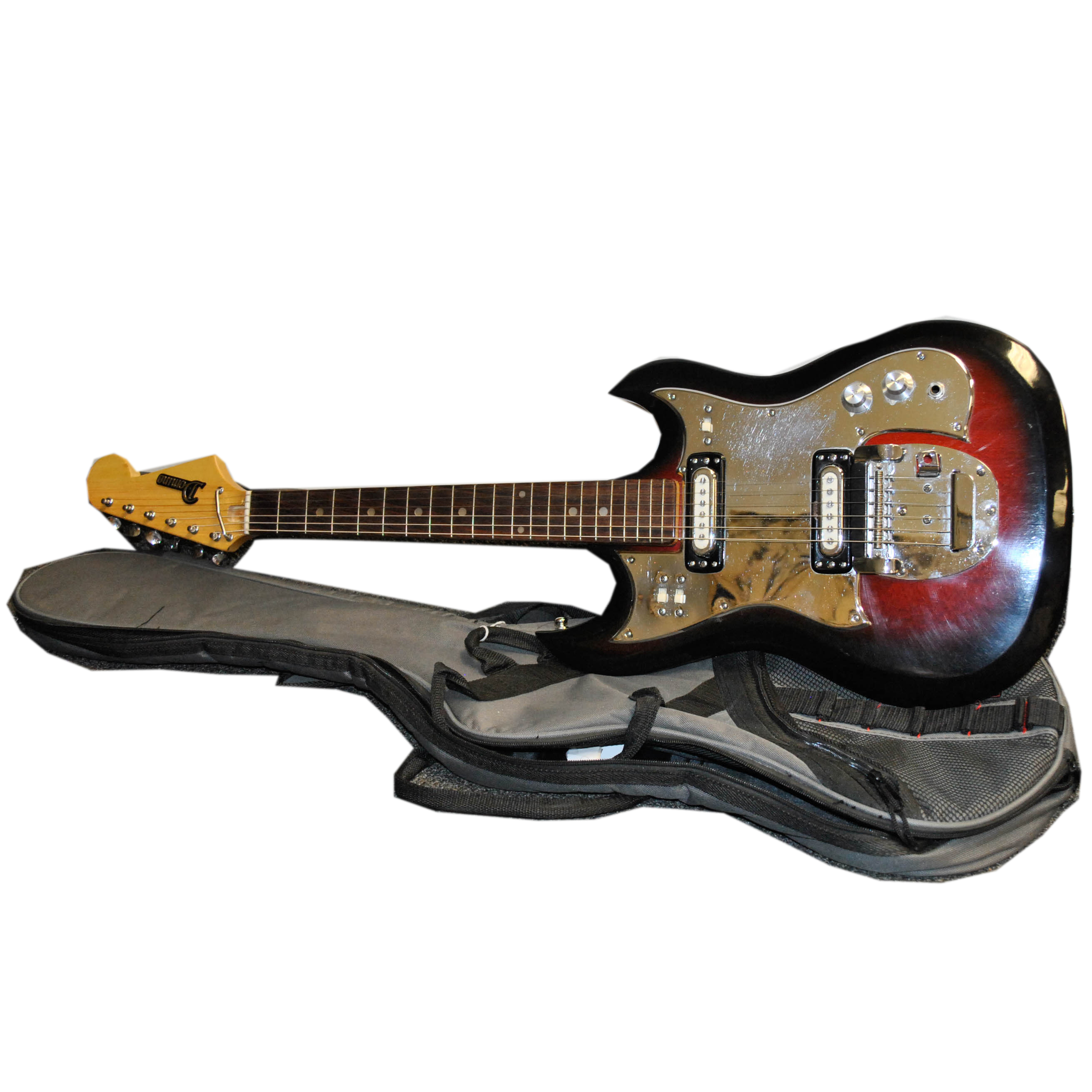 Vintage Domino Electric Guitar and Gig Bag