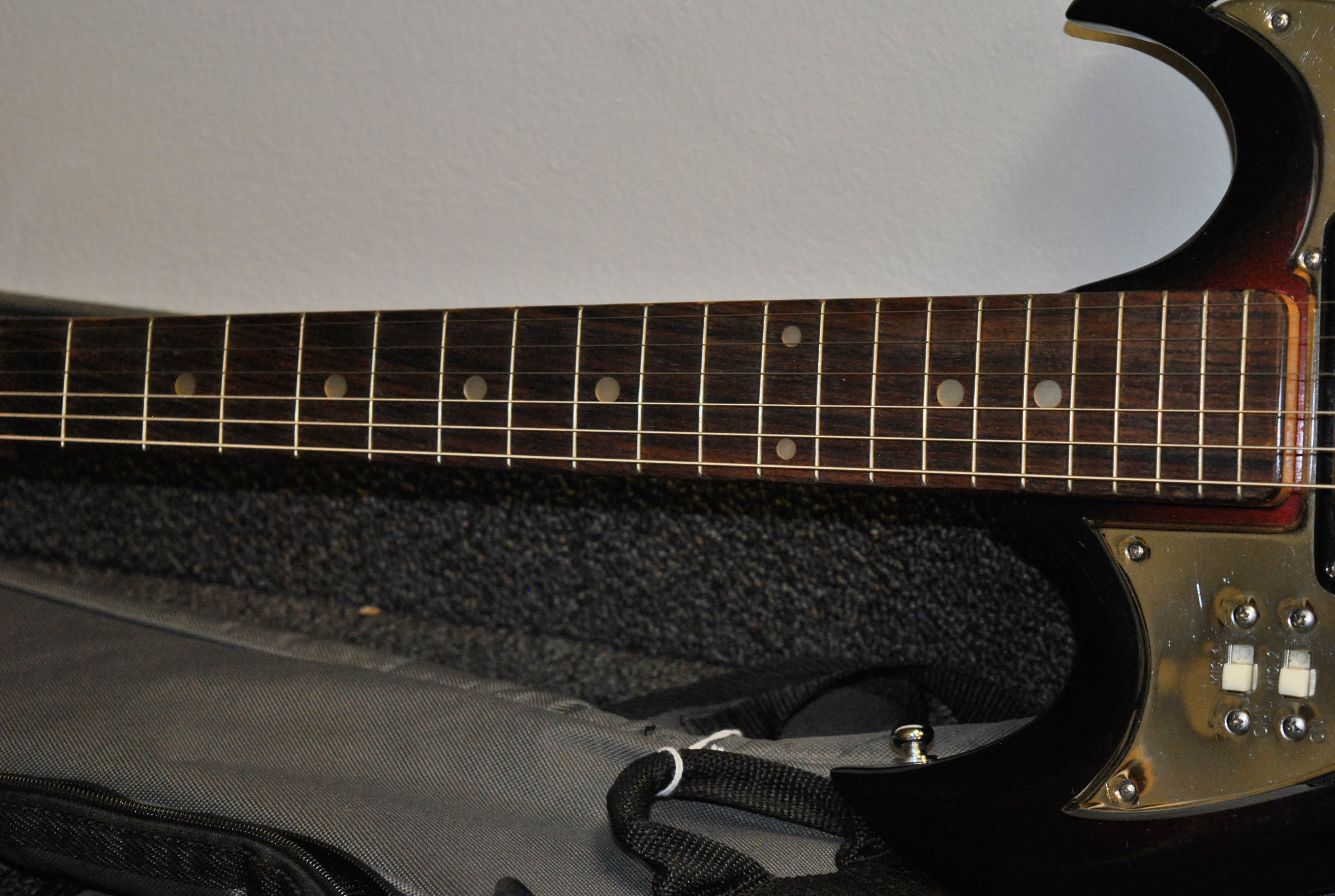 Vintage Domino Electric Guitar and Gig Bag