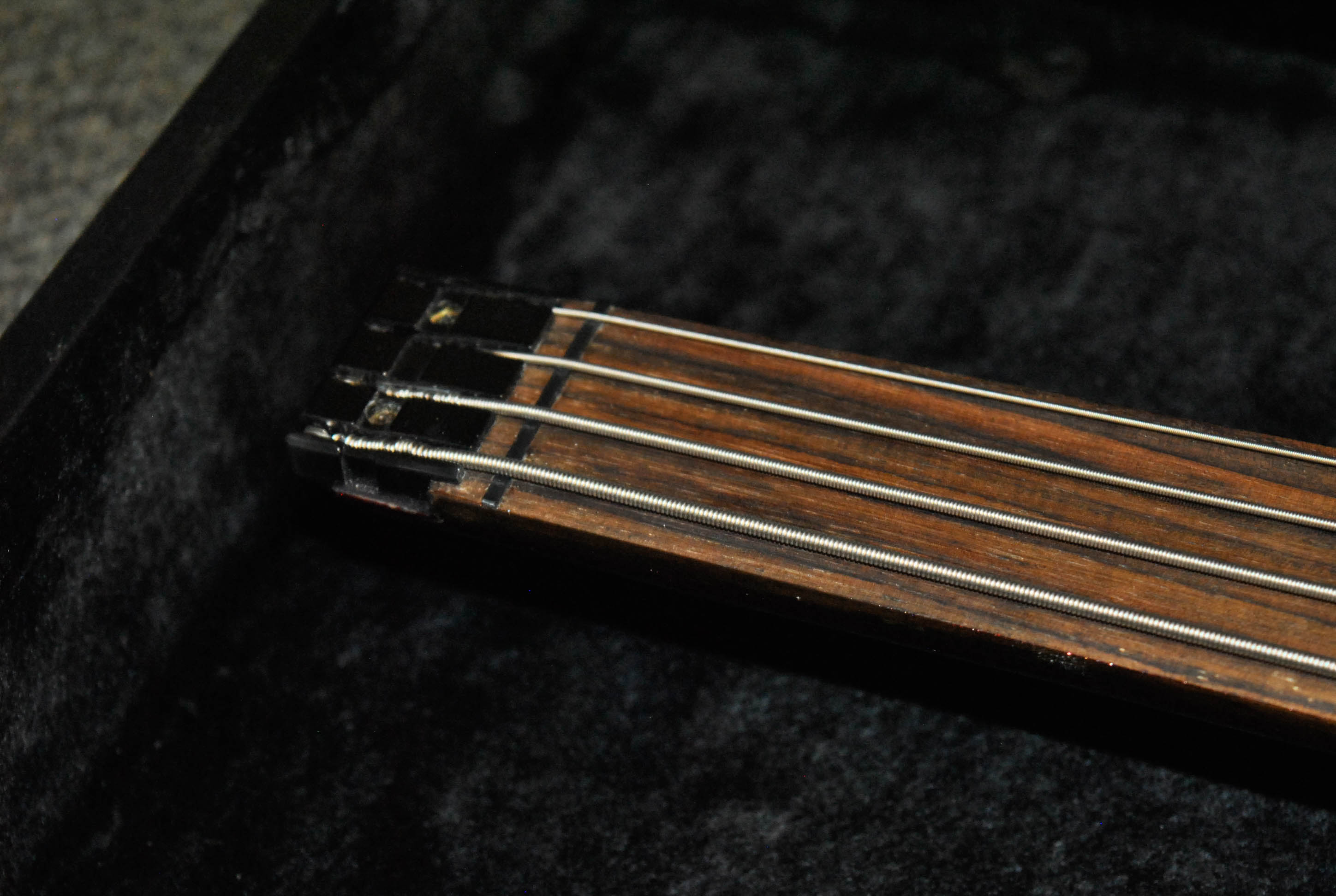 J.B. Hawks Steinberger Style Headless and Fretless Bass