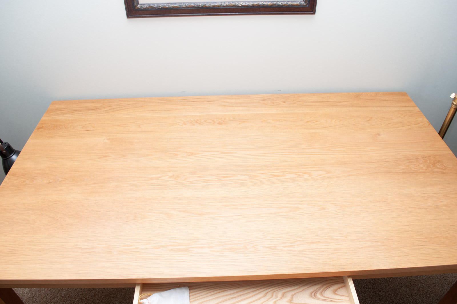 Thomas Moses Blond Oak Writing Desk