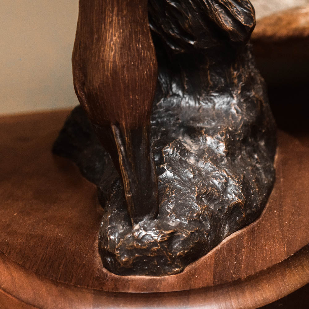 Bronze Limited Edition "Grand Master" Sculpture by Bradford Williams