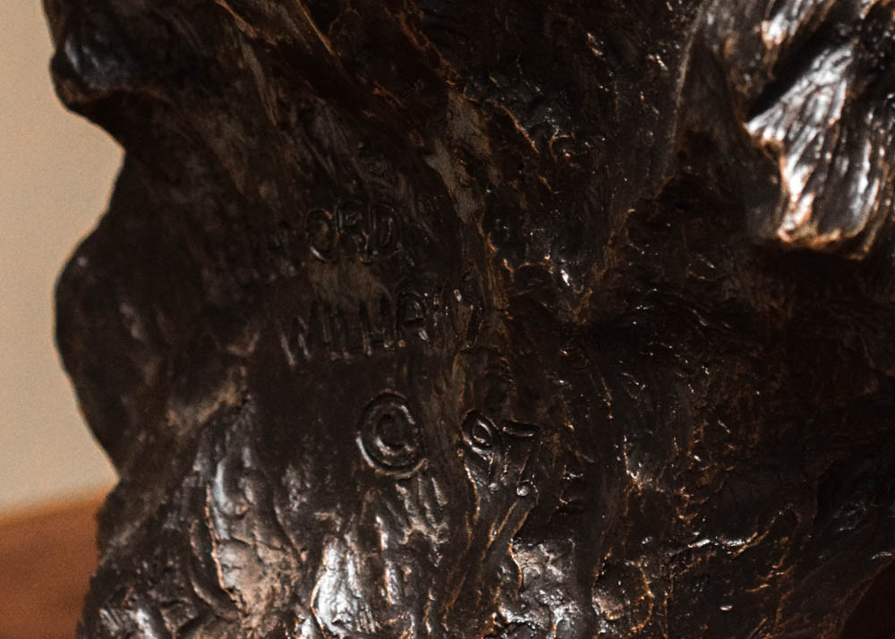 Bronze Limited Edition "Grand Master" Sculpture by Bradford Williams