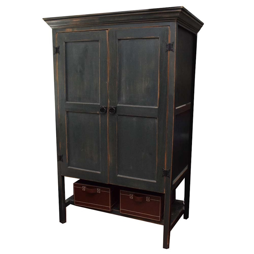 Painted Linen Cabinet