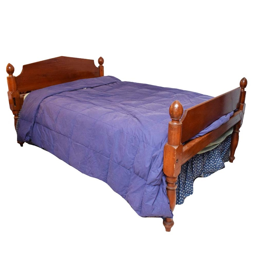 Vintage Cherry Three-Quarter Size Bed