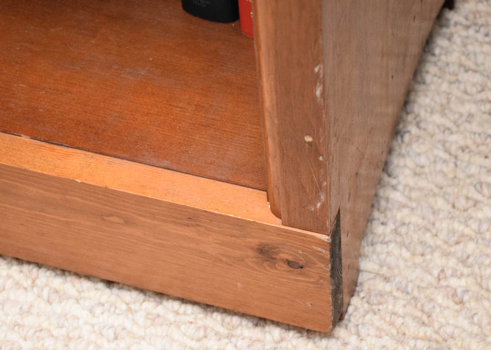 Finished Pine Bookcase