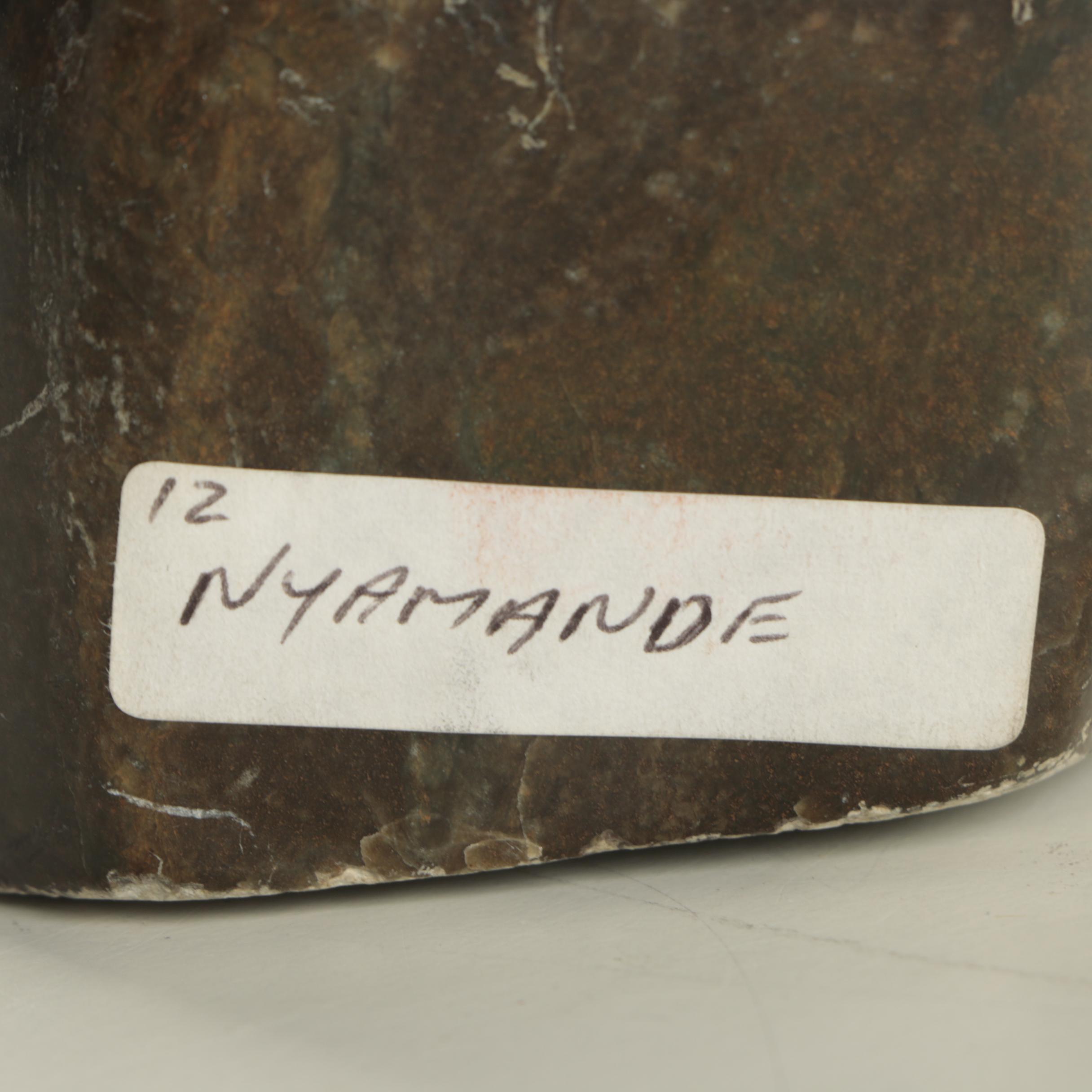 W. Shama Fruit Serpentine Carving