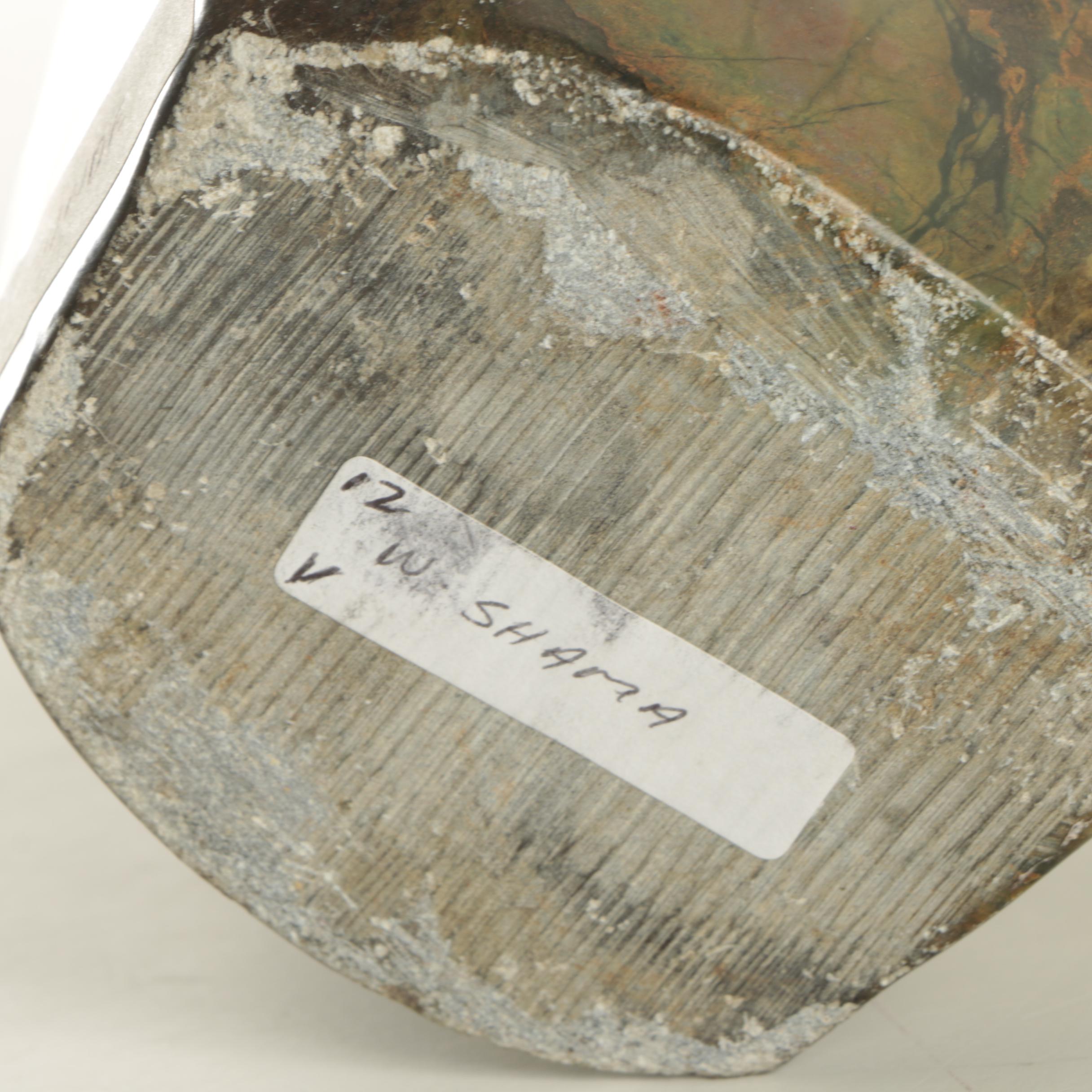 W. Shama Fruit Serpentine Carving