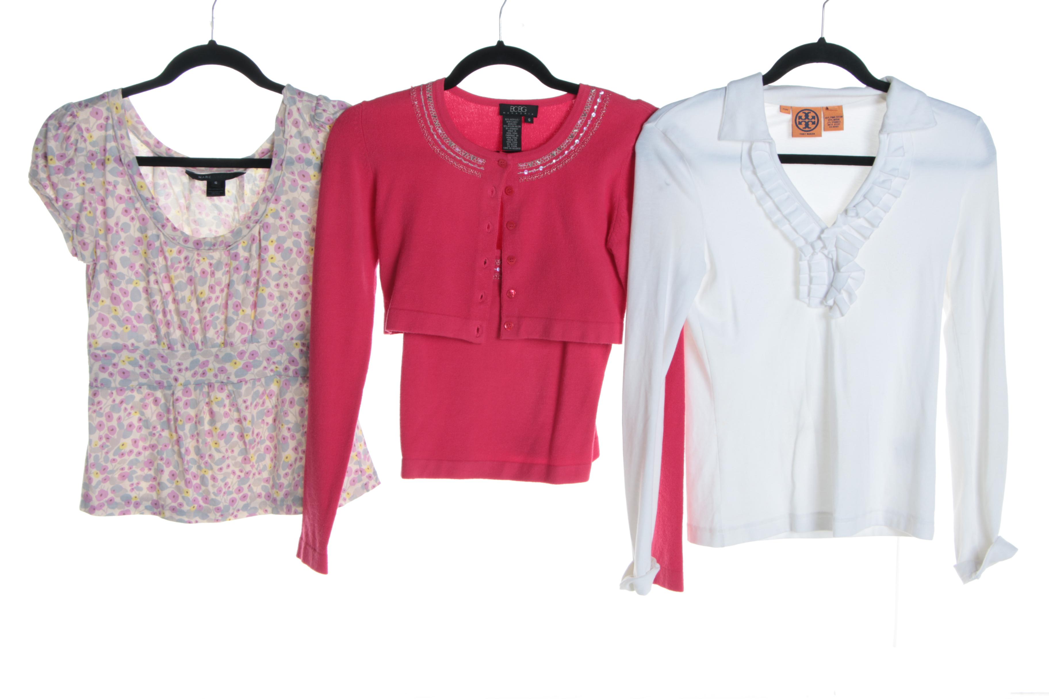 Women's Contemporary Tops Including Tory Burch and BCBG Max Azria