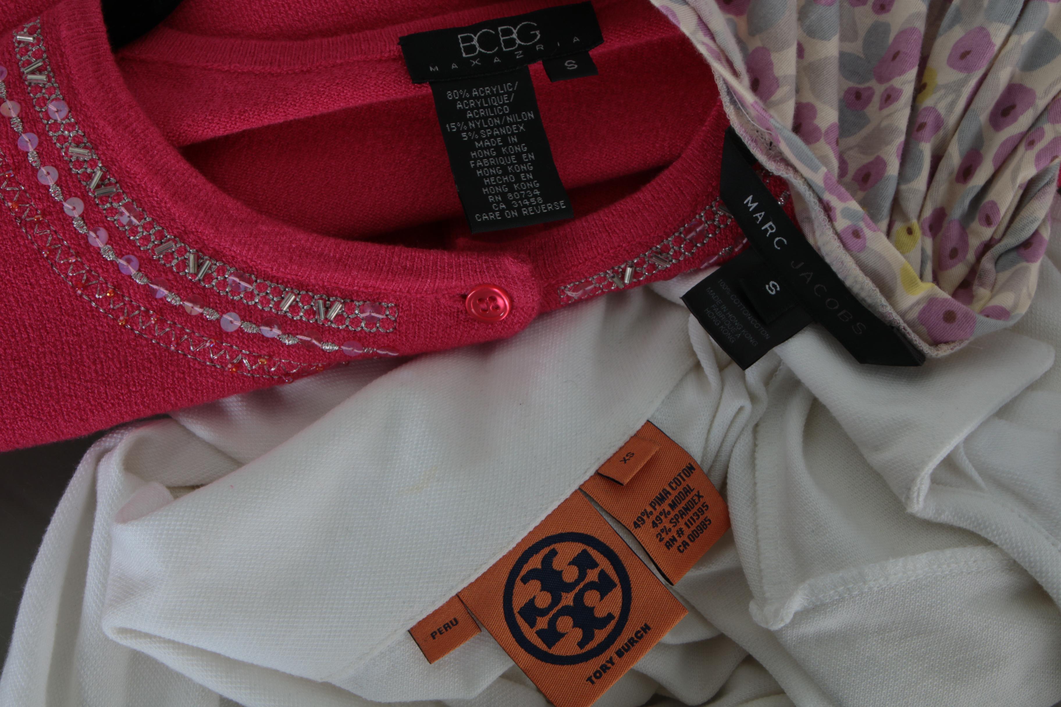 Women's Contemporary Tops Including Tory Burch and BCBG Max Azria