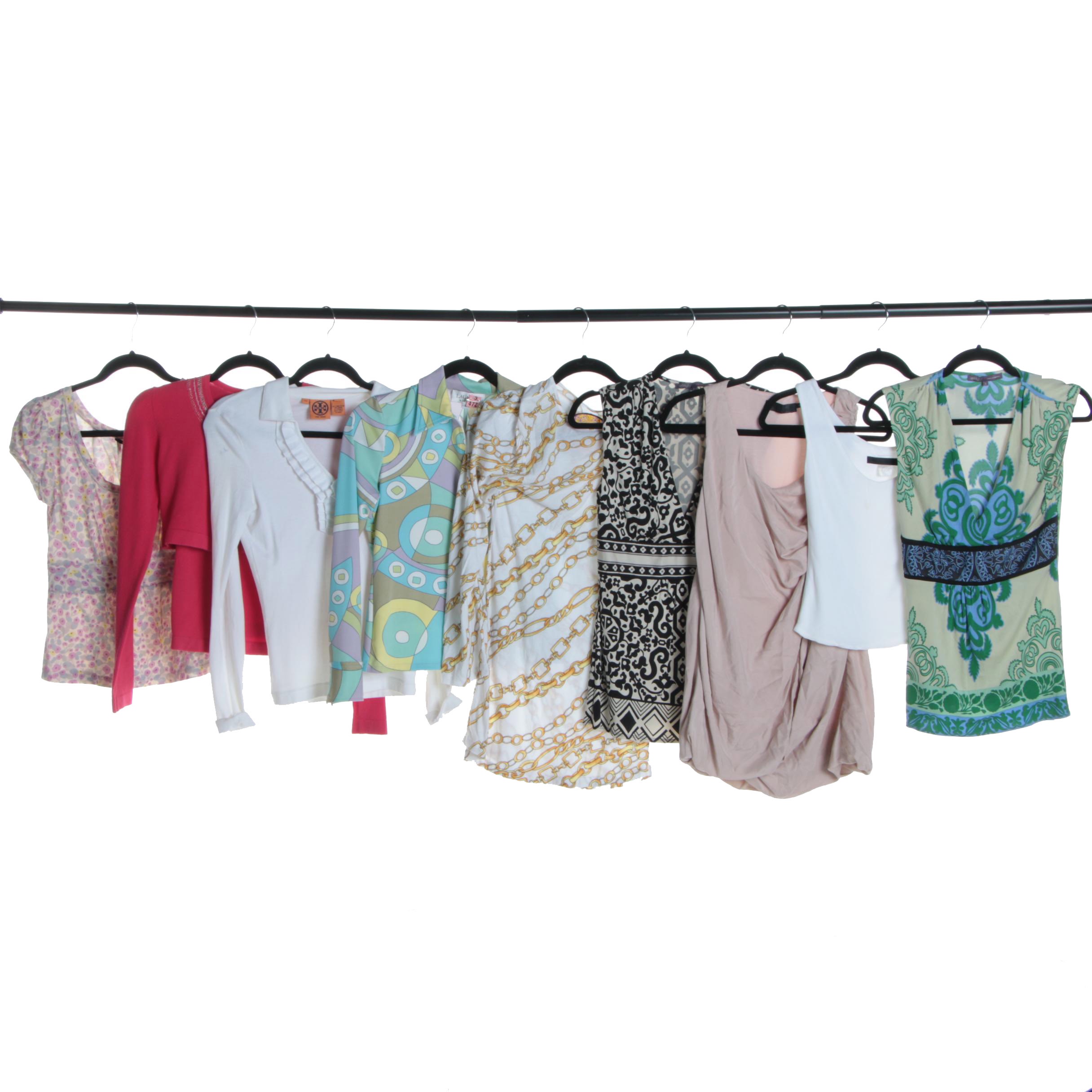Women's Contemporary Tops Including Tory Burch and BCBG Max Azria