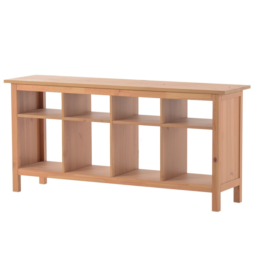 Pine Grained Laminate Shelf Unit