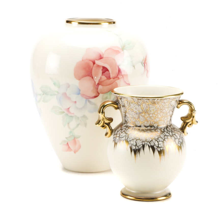 Ceramic Decor Vases Featuring Lenox